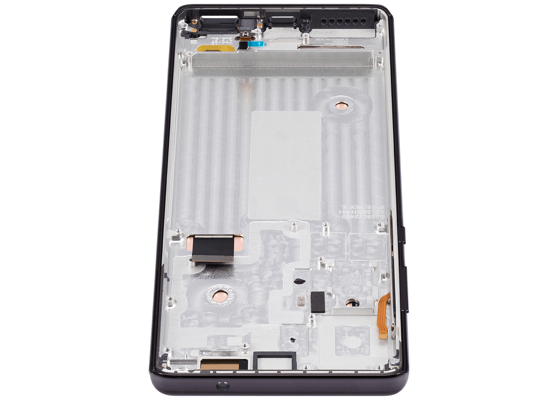 OLED Assembly With Frame For Motorola Moto Edge Plus (XT2061 / 2020) (Refurbished) (Smokey Sangria) | SKU 107082024404 | image 3