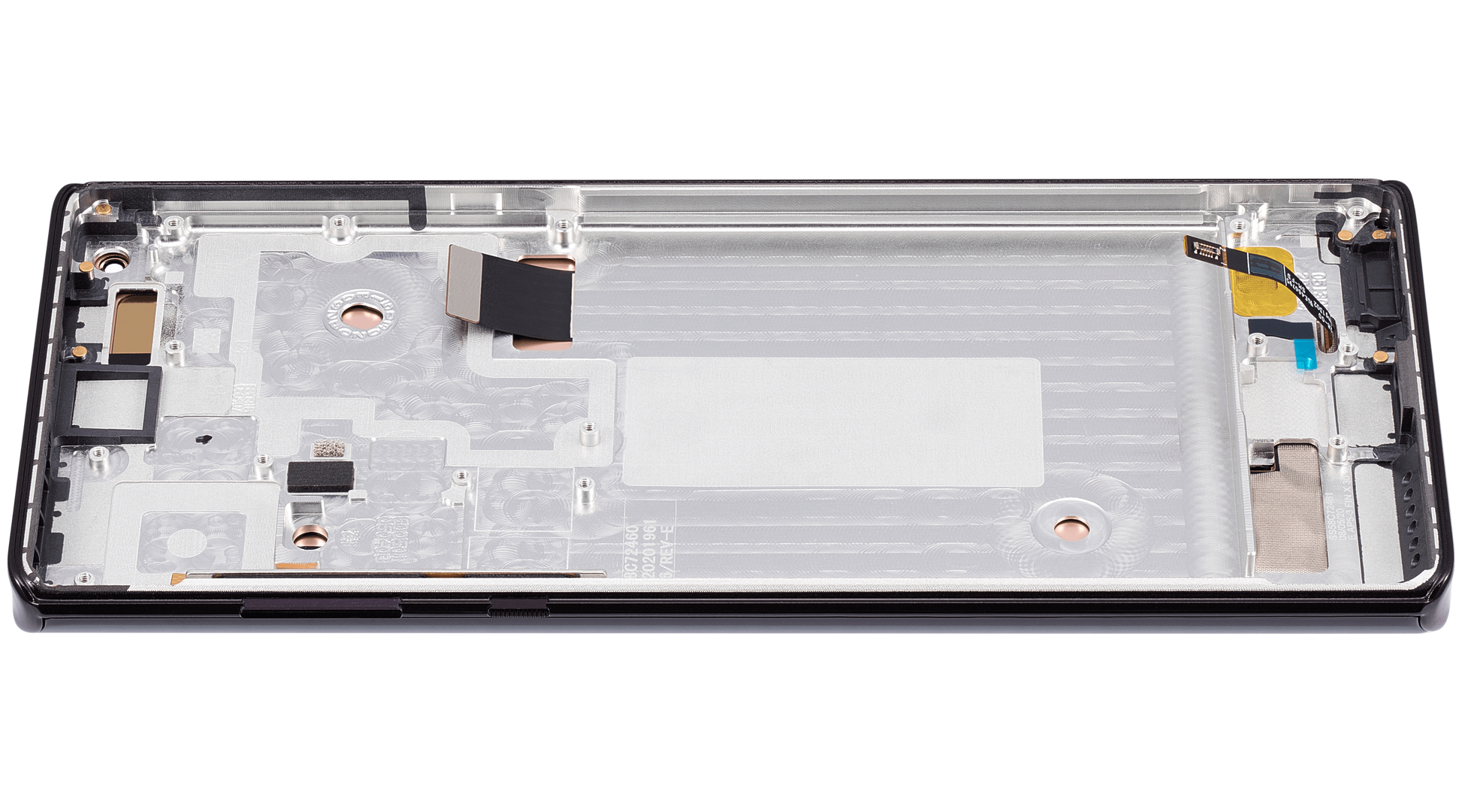 OLED Assembly With Frame For Motorola Moto Edge Plus (XT2061 / 2020) (Refurbished) (Smokey Sangria) | SKU 107082024404 | image 5