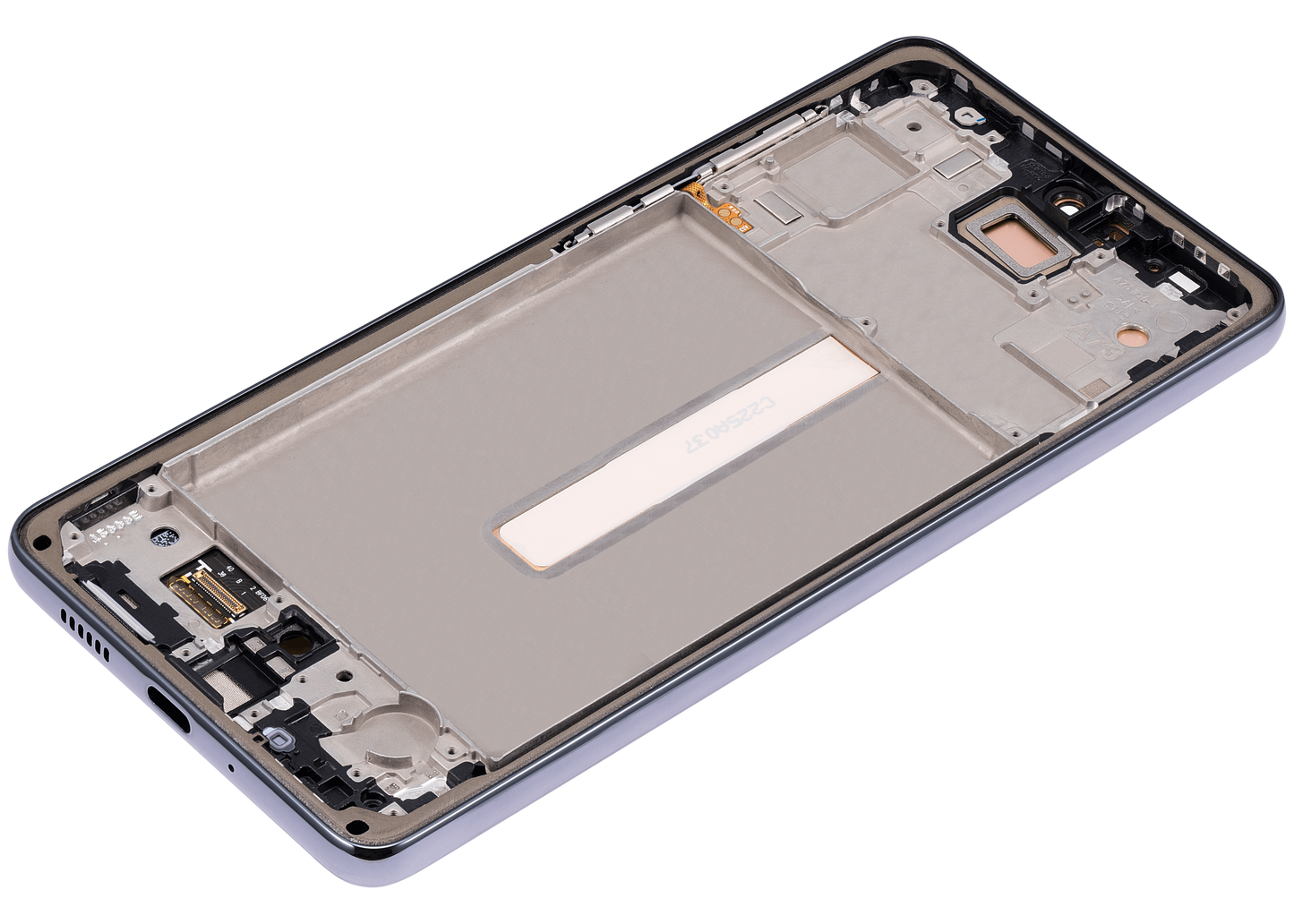 OLED Assembly With Frame For Samsung Galaxy A73 5G (A736 / 2022) (Refurbished) (Gray)