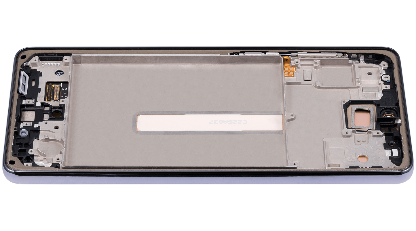 OLED Assembly With Frame For Samsung Galaxy A73 5G (A736 / 2022) (Refurbished) (Gray)