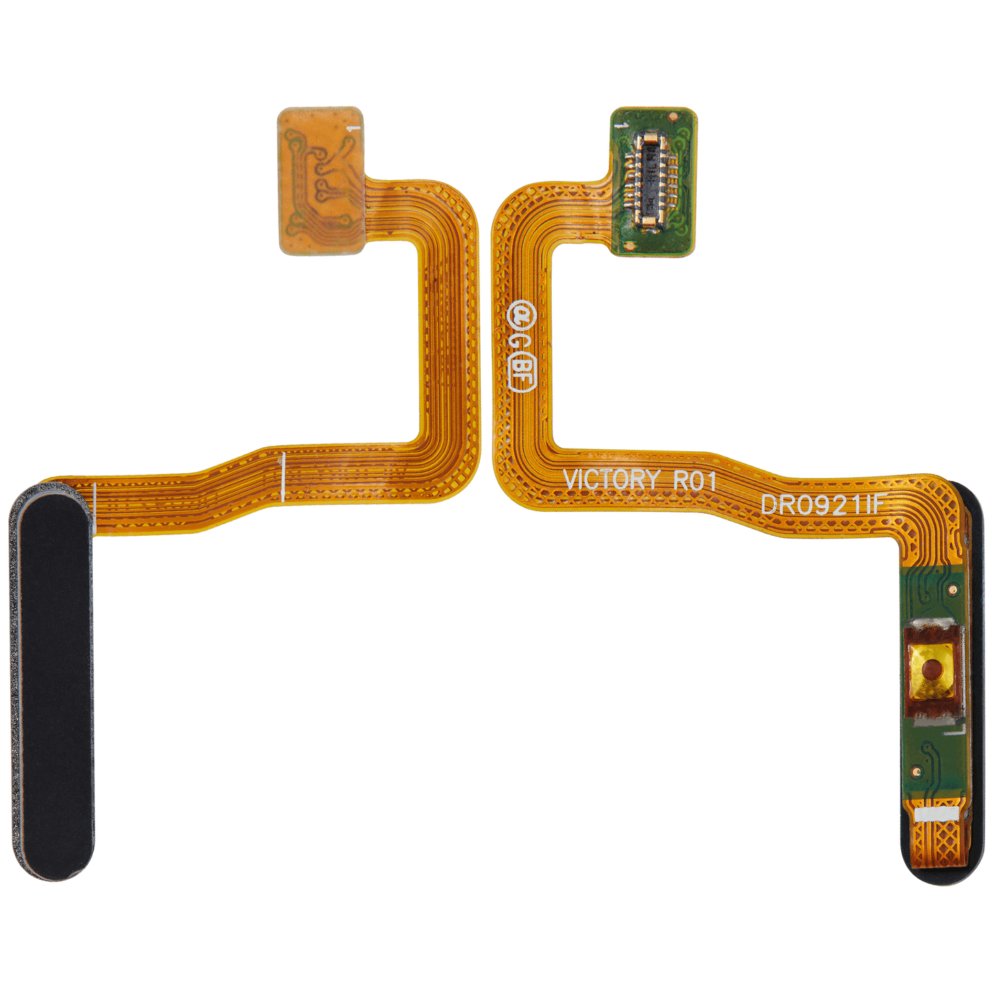 Replacement component: Fingerprint Reader With Power Flex Cable For Samsung Galaxy Z Fold 2 5G (F916) (Mystic Black)
