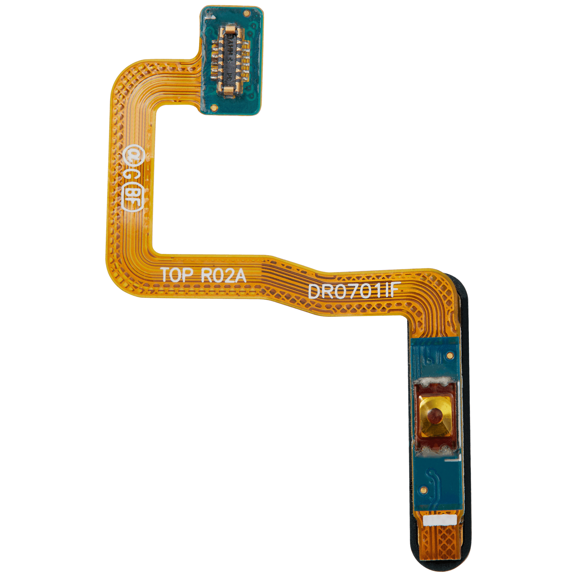 Profile view of Fingerprint Reader With Power Flex Cable For Samsung Galaxy Z Fold 2 5G (F916) (Mystic Bronze)