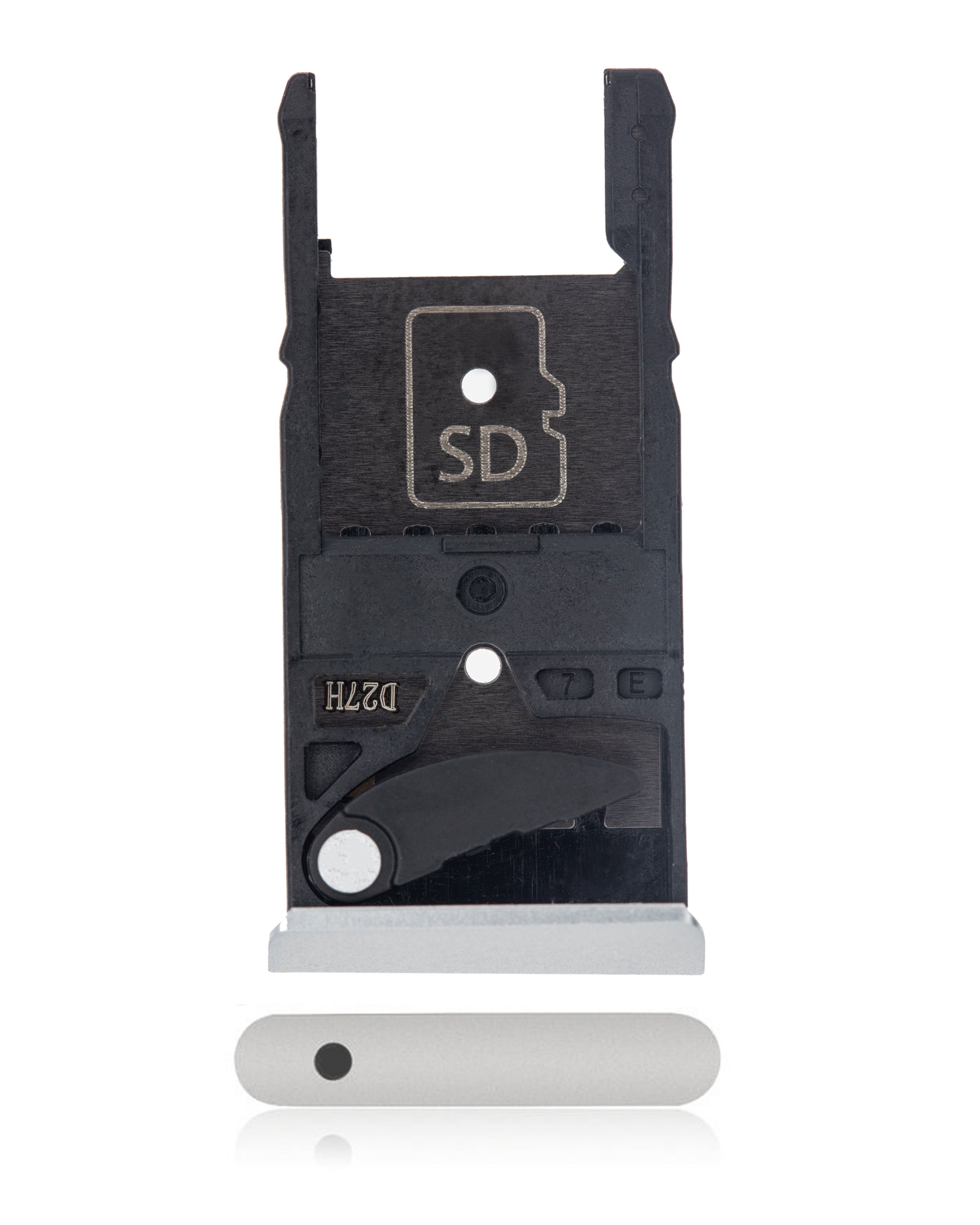 Sim Card Tray For Motorola Moto X Style (XT1572 / 2015) (Silver) - Motorola phone replacement part, primary product view, SKU 107082035935