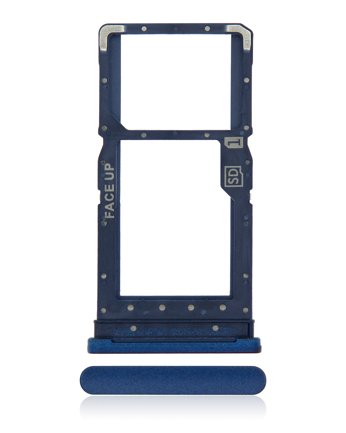 Sim Card Tray For Motorola Moto G Play (XT2093 / 2021) (Misty Blue) replacement part for compatible Motorola phone, SKU 107082028622, product image 1
