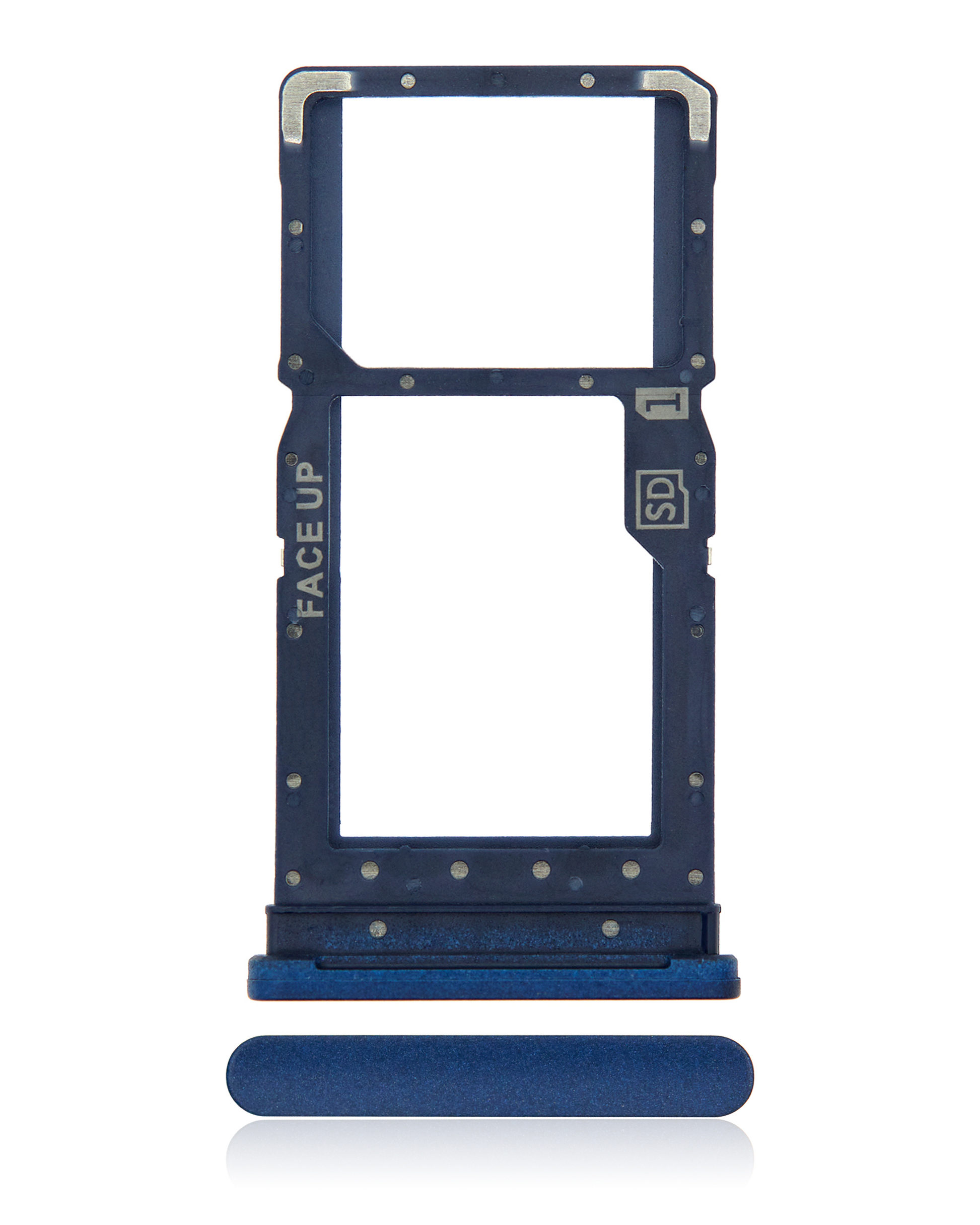 Sim Card Tray For Motorola Moto G Play (XT2093 / 2021) (Misty Blue) replacement part for compatible Motorola phone, SKU 107082028622, product image 1
