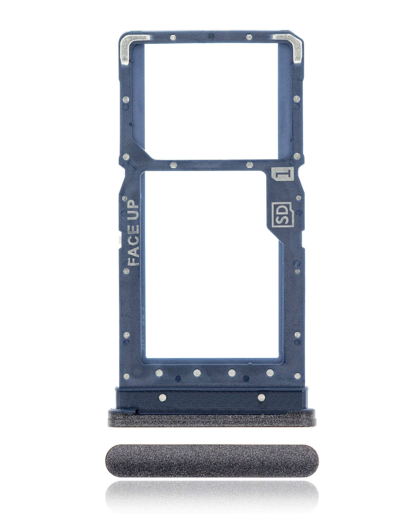 Sim Card Tray For Motorola Moto G Play (XT2093 / 2021) (Flash Gray) replacement part for compatible Motorola phone, SKU 107082028623, product image 1