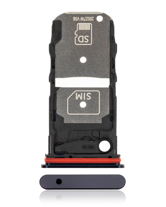 Single Sim Card Tray For Motorola Edge Plus 5G (XT2061 / 2020) (Deep Indigo / Blue) | SKU 107082025136 | image 1