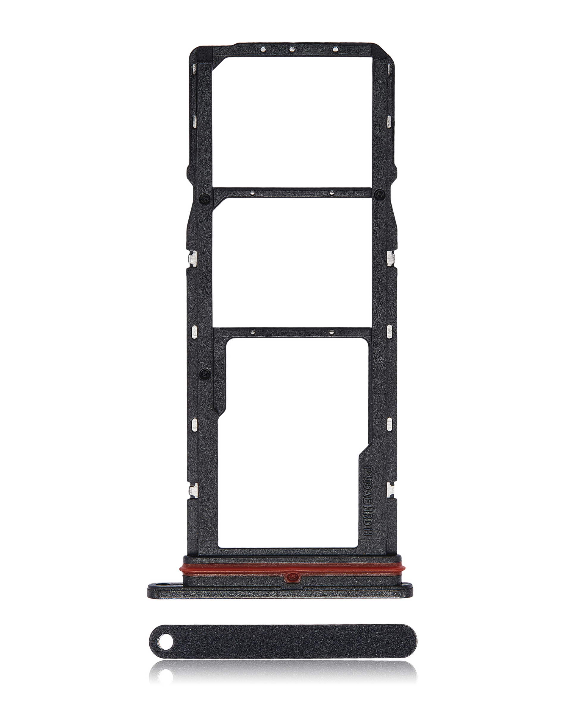 Dual Sim Card Tray For Motorola Moto G22 (XT2231 / 2022) (Cosmic Black) replacement part SKU 107082110844 image 1