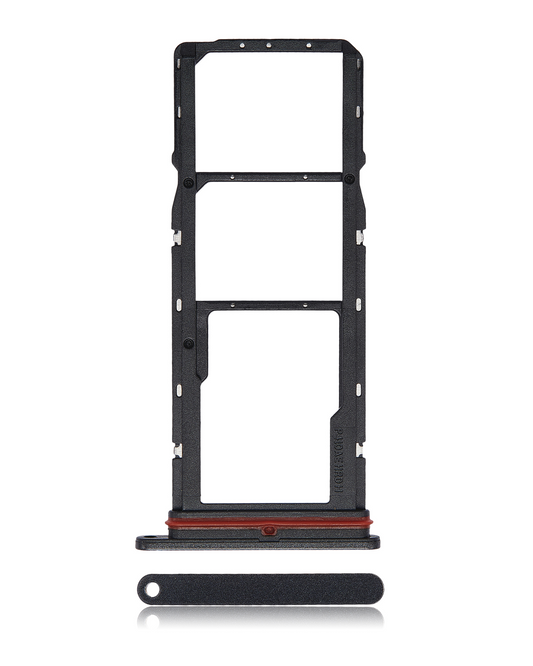 Dual Sim Card Tray For Motorola Moto G22 (XT2231 / 2022) (Cosmic Black) replacement part SKU 107082110844 image 1
