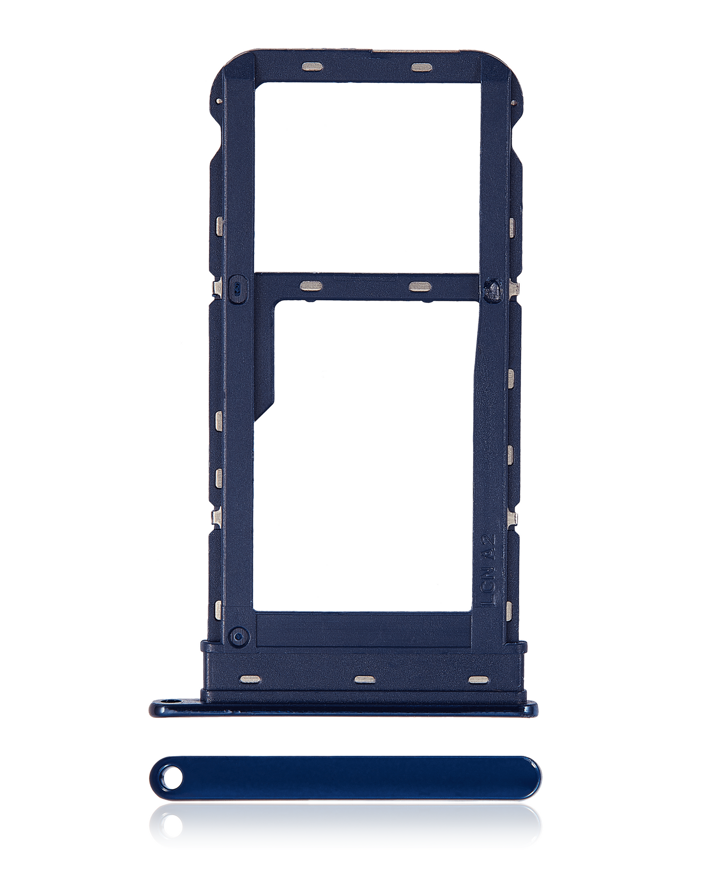 Single Sim Card Tray For Motorola Moto G8 (XT2045-1 / 2020) (Capri Blue) | compatible mobile phone replacement part | SKU 107085003920 | product image 1
