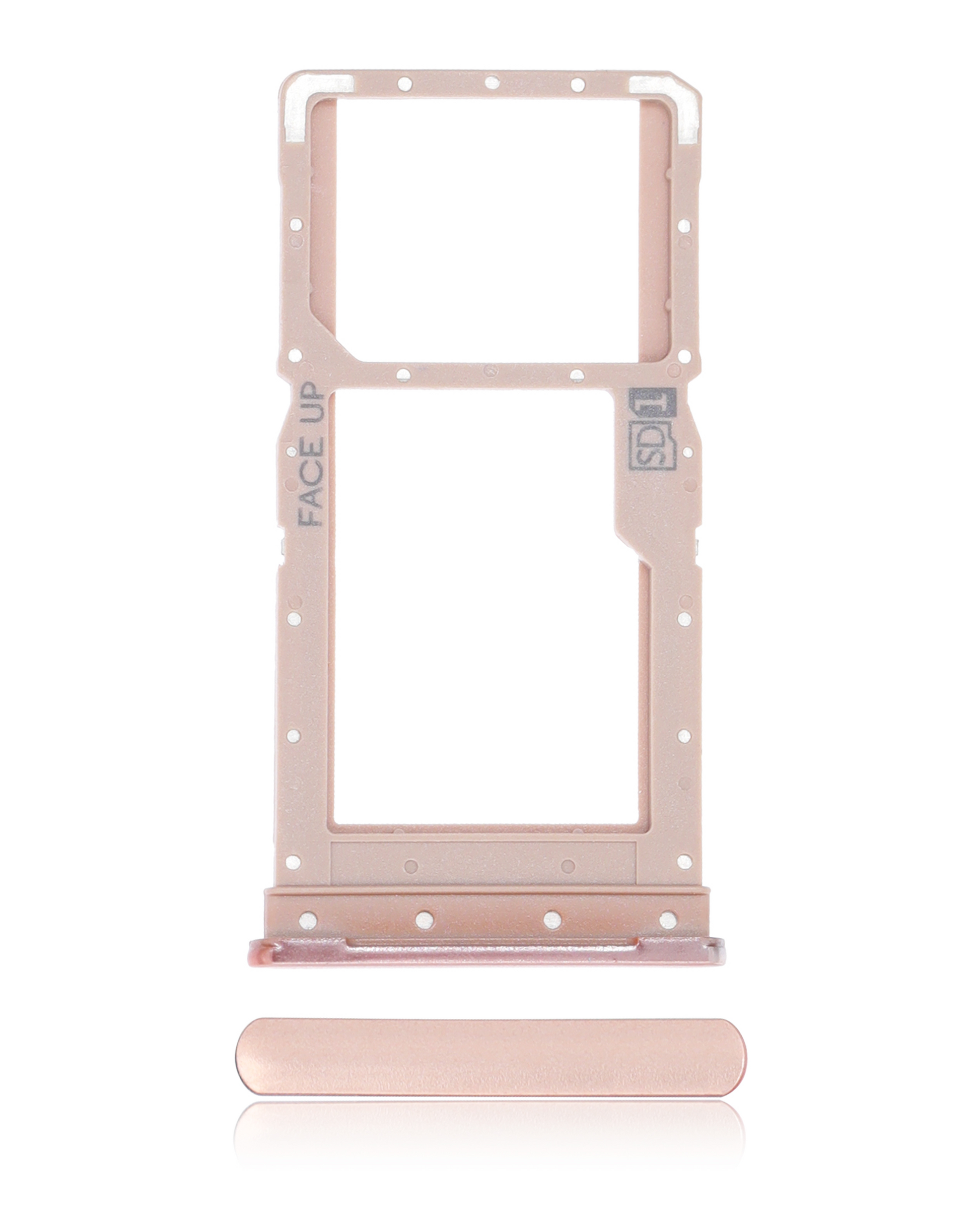 Single Sim Card Tray For Motorola Moto G9 Plus (XT2087 / 2020) (Rose Gold) replacement part for compatible Motorola phone, SKU 107082086126, product image 1