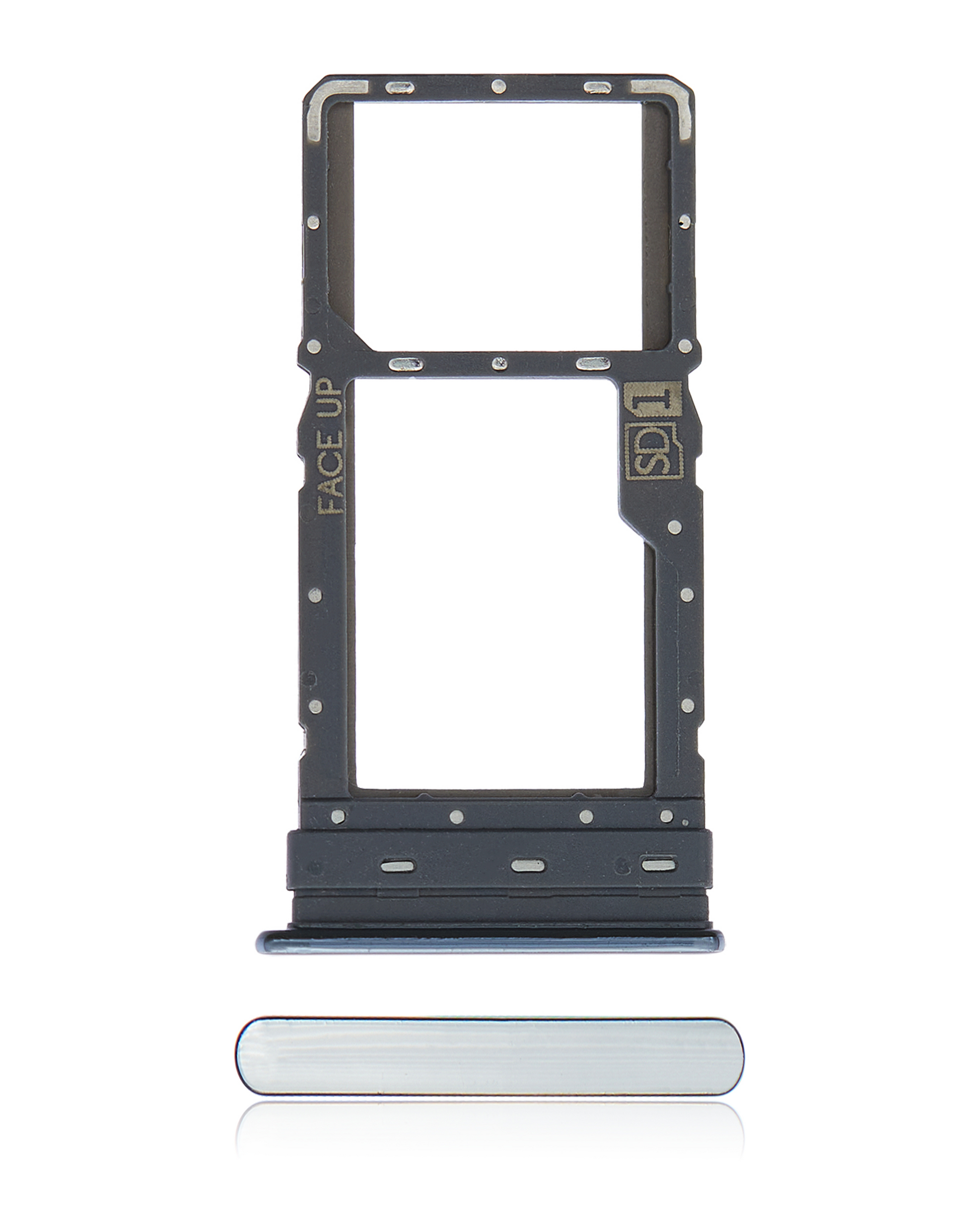 Single Sim Card Tray For Motorola Moto G Stylus 6.8" (XT2115 / 2021) (Aurora White) replacement part for compatible Motorola phone, SKU 107082083326, product image 1