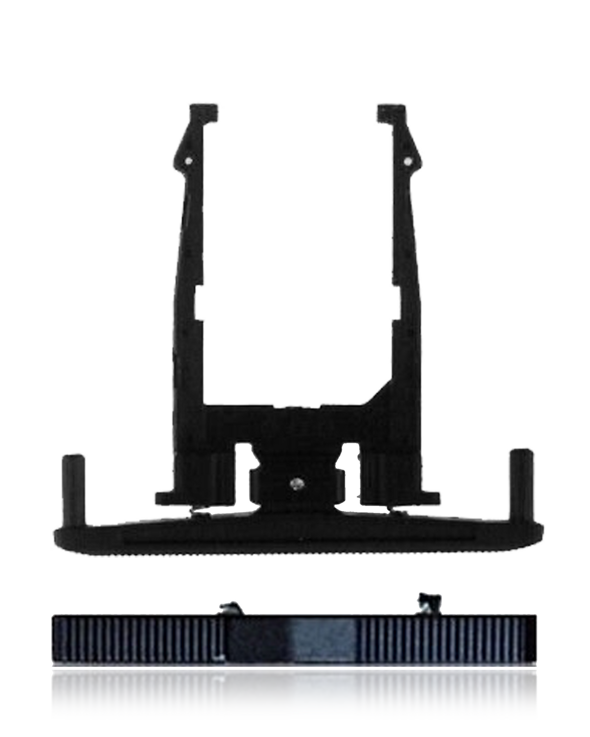 SIM Card Tray for Motorola Droid Maxx (XT1080 / 2013) Black - replacement component front view, SKU 107082030929, image 1