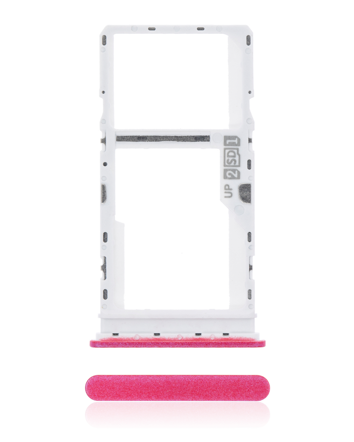Dual Sim Card Tray For Motorola Moto G20 (XT2128 / 2021) (Flamingo Pink) replacement part for compatible Motorola phone, SKU 107082028922, product image 1