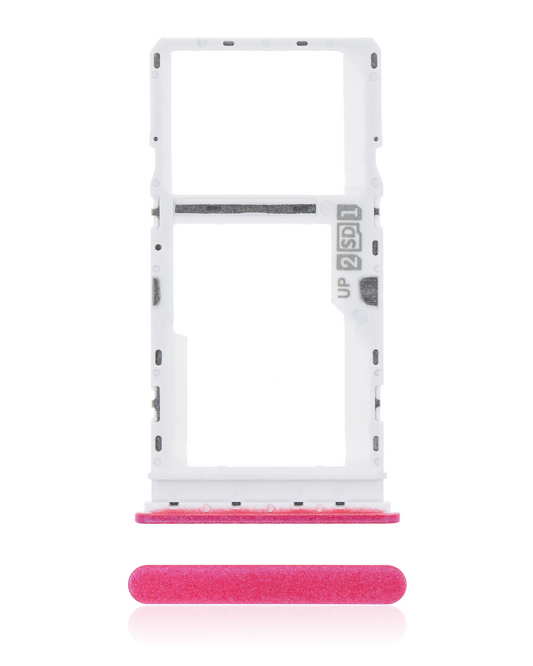 Dual Sim Card Tray For Motorola Moto G20 (XT2128 / 2021) (Flamingo Pink) replacement part for compatible Motorola phone, SKU 107082028922, product image 1