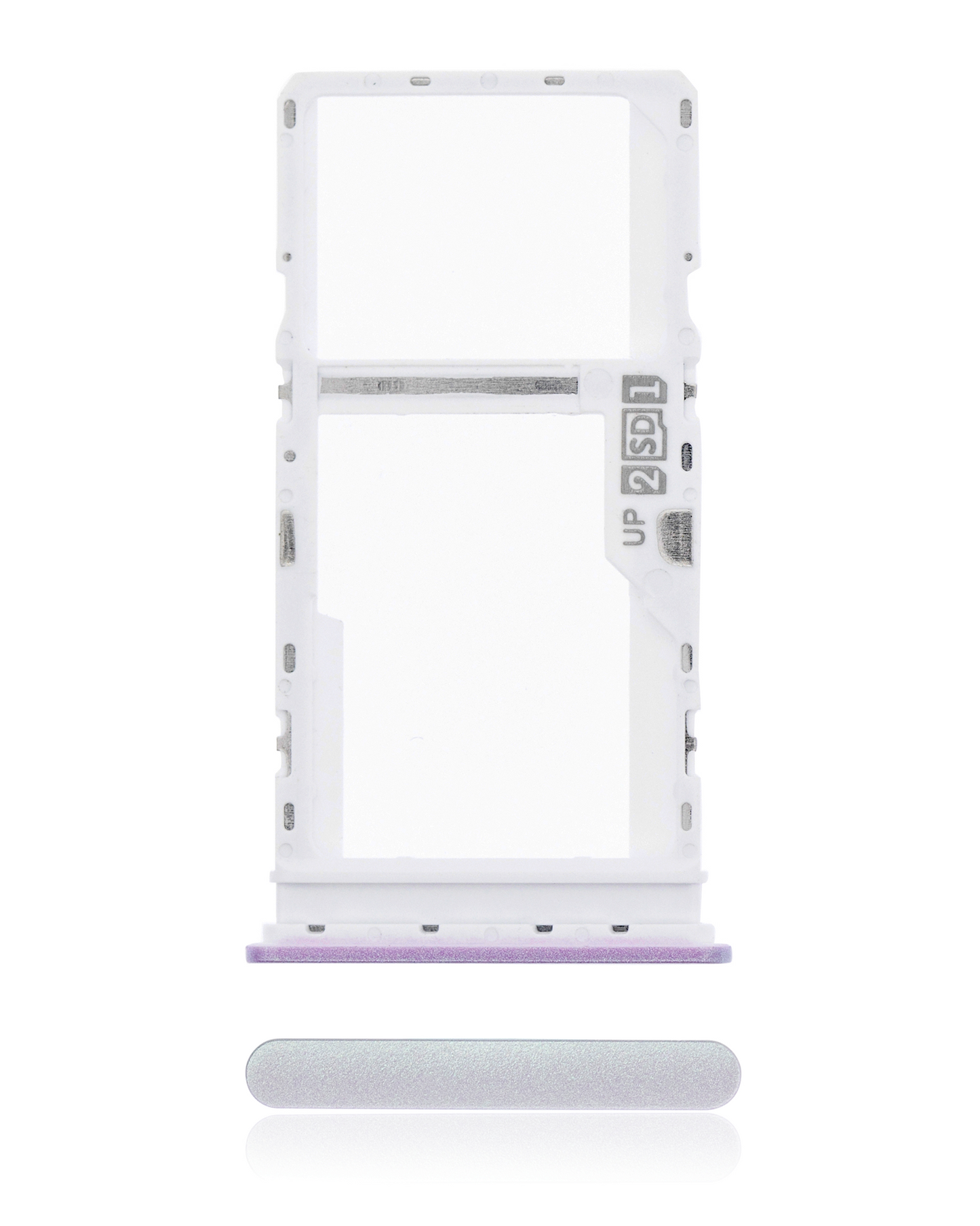 Dual Sim Card Tray For Motorola Moto G20 (XT2128 / 2021) (Breathing Crystal) replacement part for compatible Motorola phone, SKU 107082028926, product image 1
