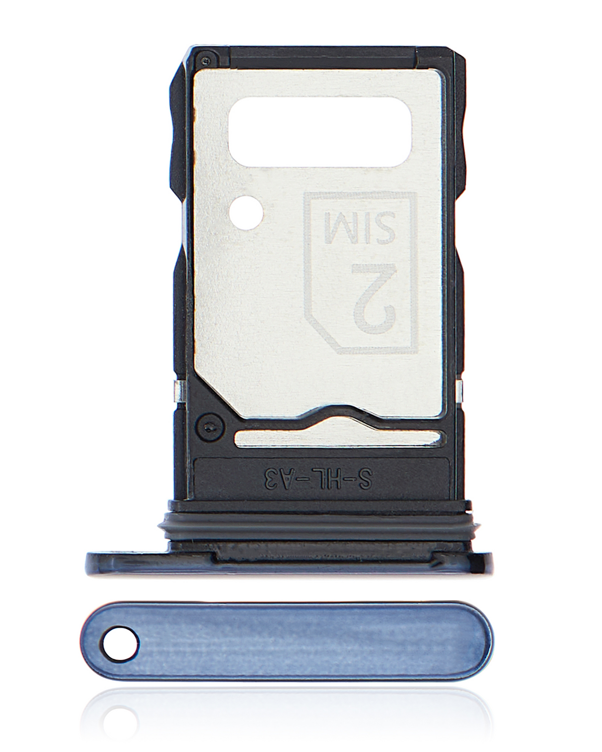 Dual Sim Card Tray For Motorola Edge 20 Pro (XT2153-1 / 2021) (Midnight Blue) | SKU 109082007323 | image 1