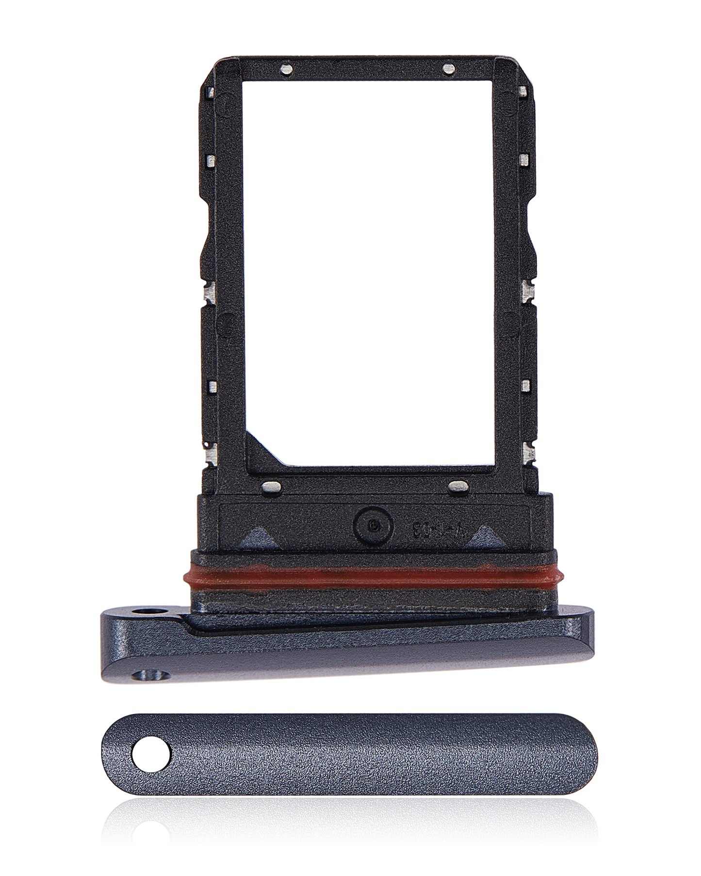 Single Sim Card Tray For Motorola Razr 5G (XT2251-1 / 2022) (Black) - Motorola replacement part image 1