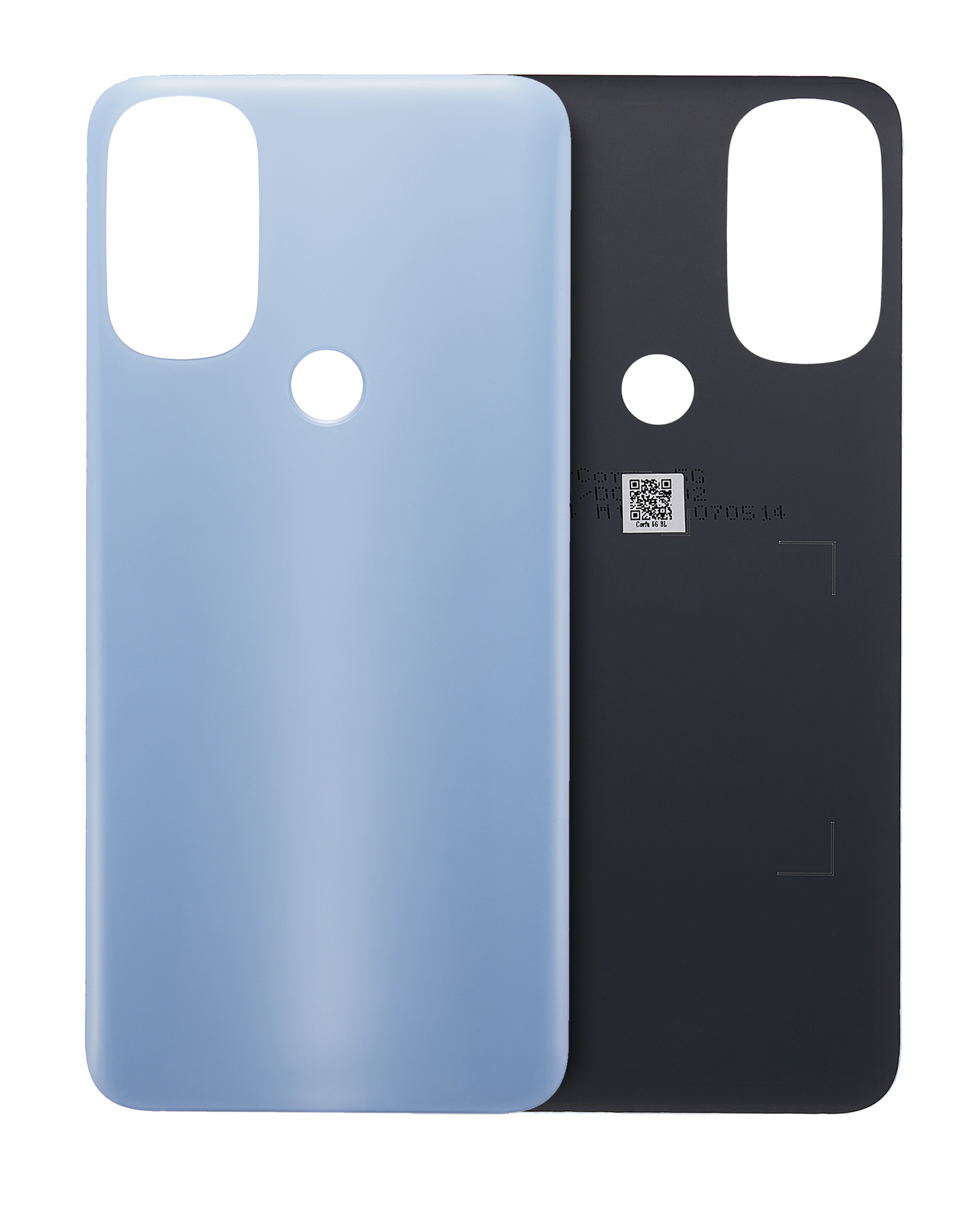 Back cover Glass For Motorola Moto G71 5G (XT2169 / 2022) (Arctic Blue) replacement part SKU 107082107927 image 1