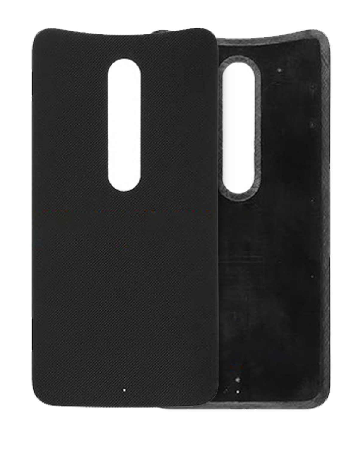 Back cover Glass For Motorola Moto X Style (XT1572 / 2015) (Black) - Motorola phone replacement part, primary product view, SKU 107082035938