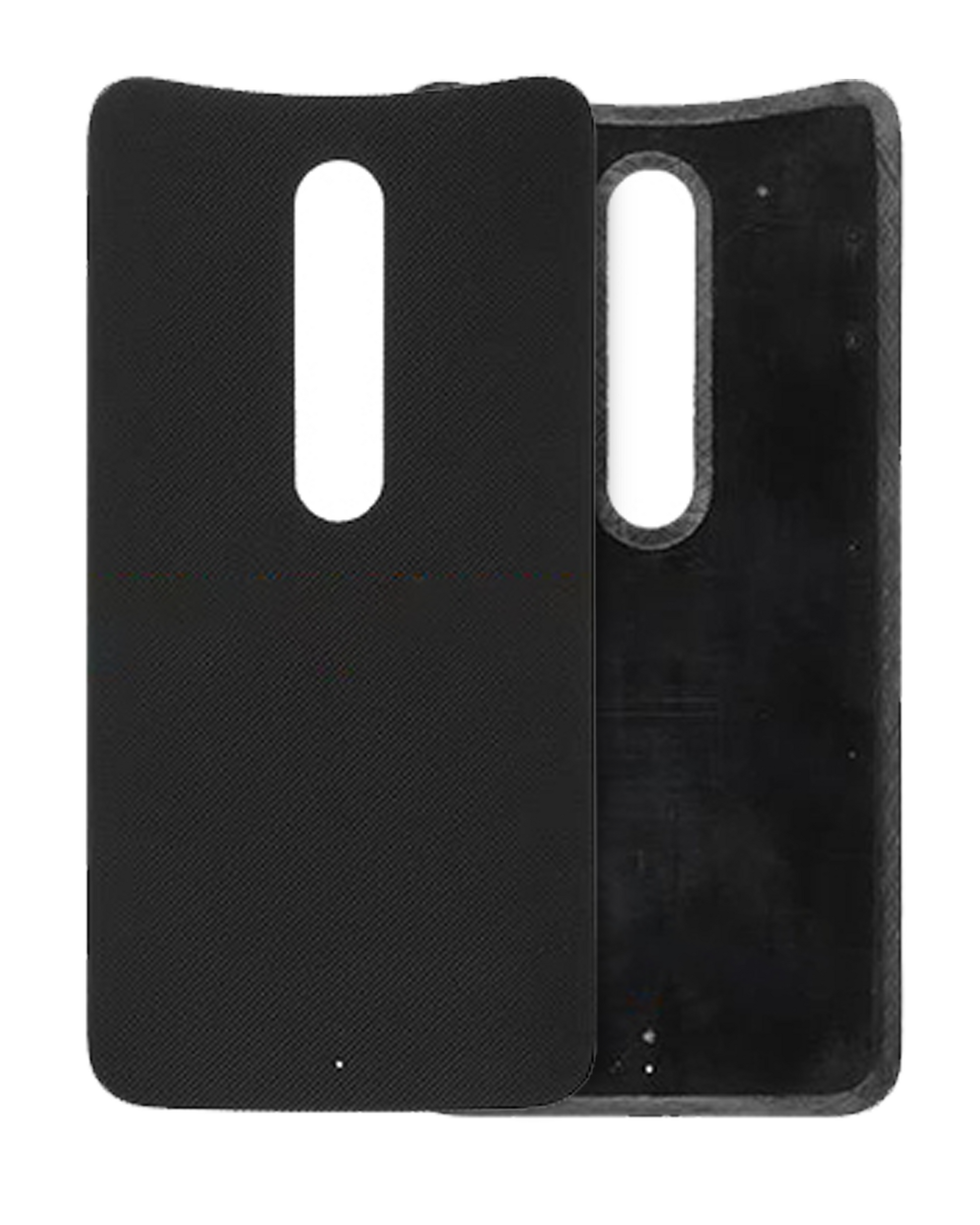 Back cover Glass For Motorola Moto X Style (XT1572 / 2015) (Black) - Motorola phone replacement part, primary product view, SKU 107082035938