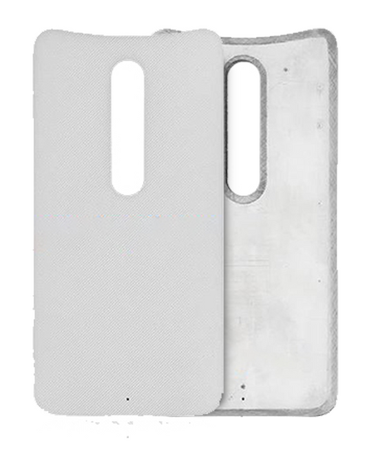 Back cover Glass For Motorola Moto X Style (XT1572 / 2015) (White) - Motorola phone replacement part, primary product view, SKU 107082035936