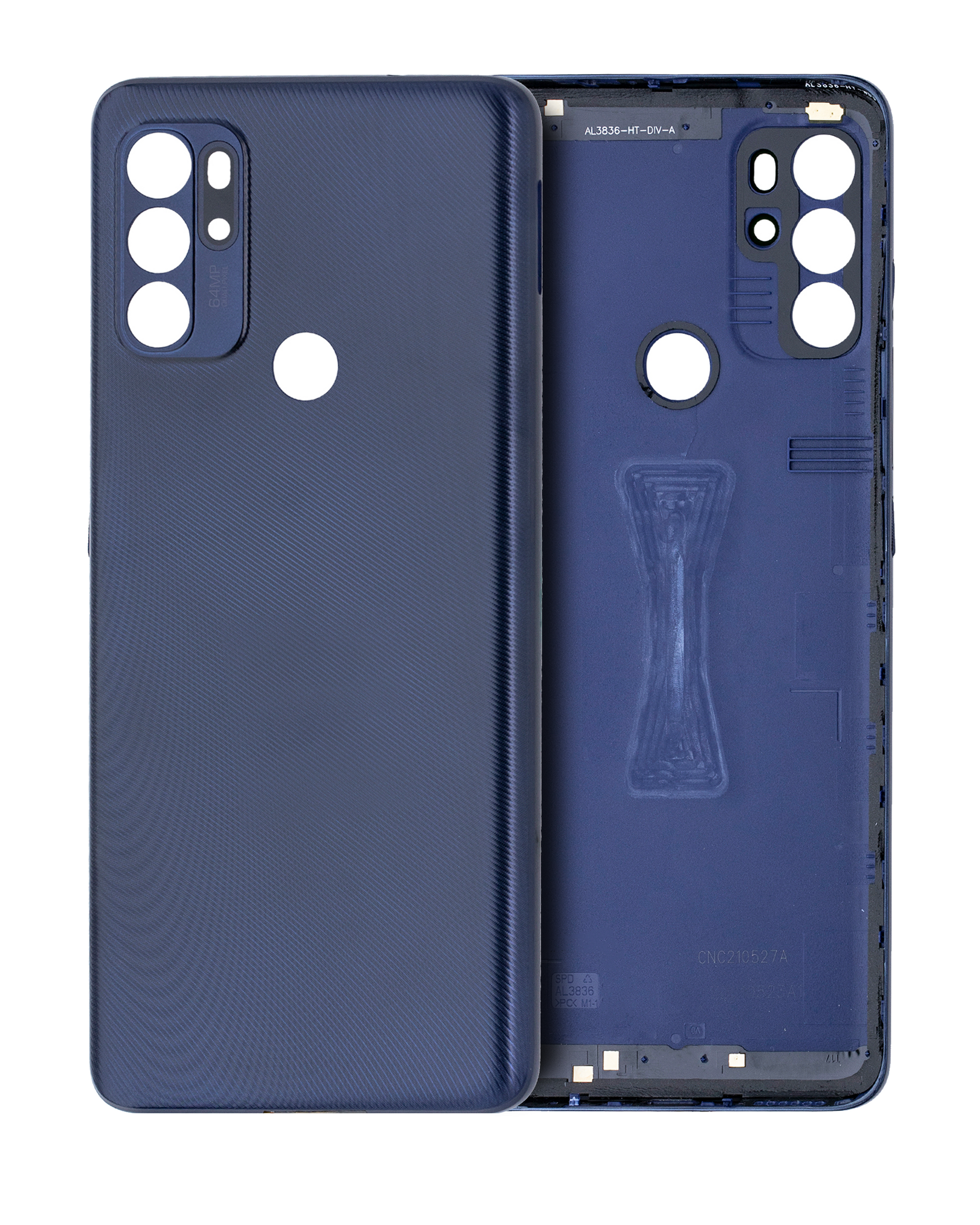 Back cover Glass For Motorola Moto G60S (XT2133 / 2021) (Blue) replacement part for compatible Motorola phone, SKU 107082077820, product image 1