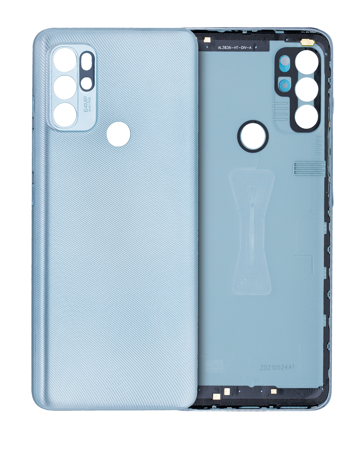 Back cover Glass For Motorola Moto G60S (XT2133 / 2021) (Green) replacement part for compatible Motorola phone, SKU 107082077821, product image 1