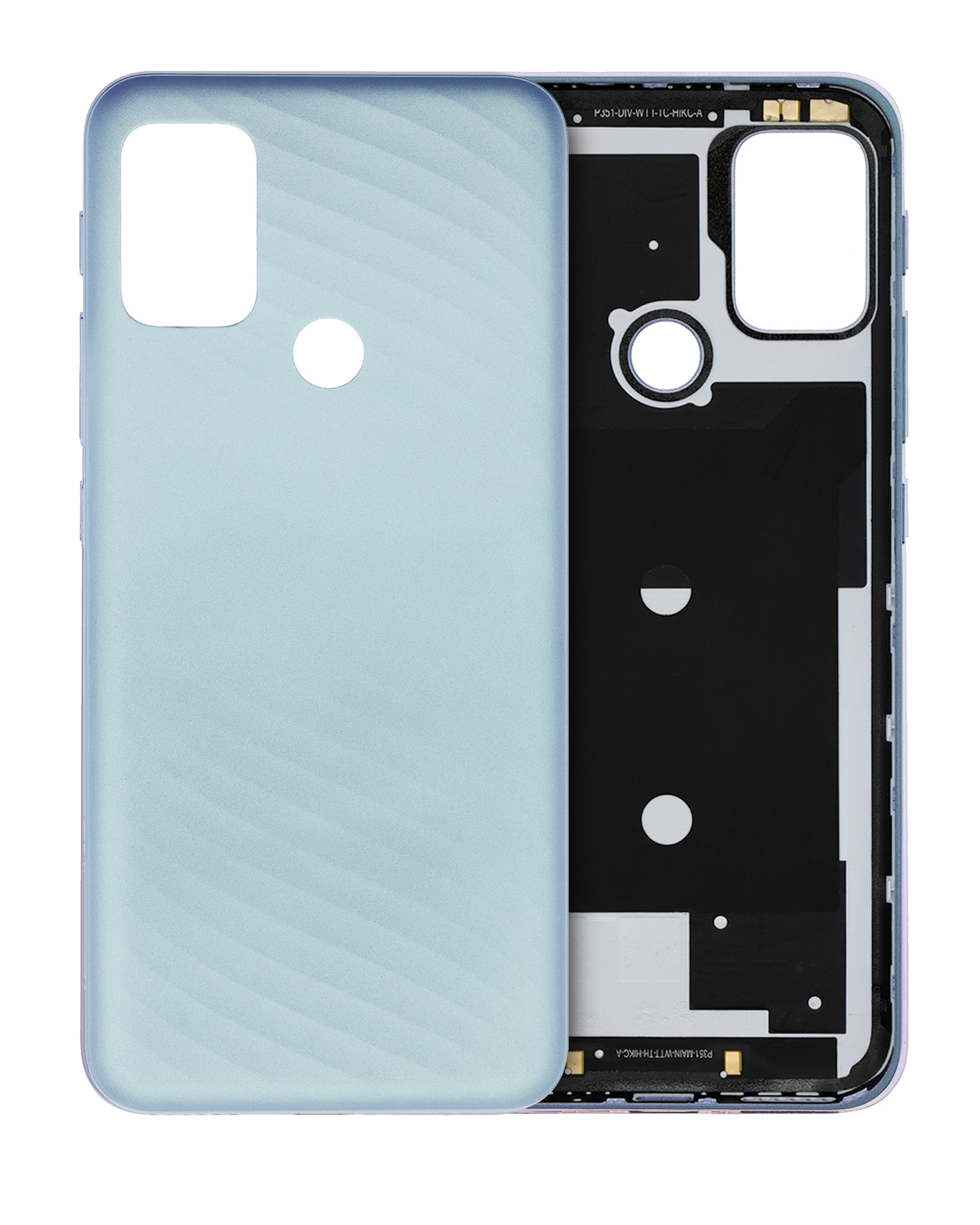 Back cover Glass For Motorola Moto G10 Power (XT2127-4 / 2021) (Breeze Blue) replacement part for compatible Motorola phone, SKU 107082089125, product image 1