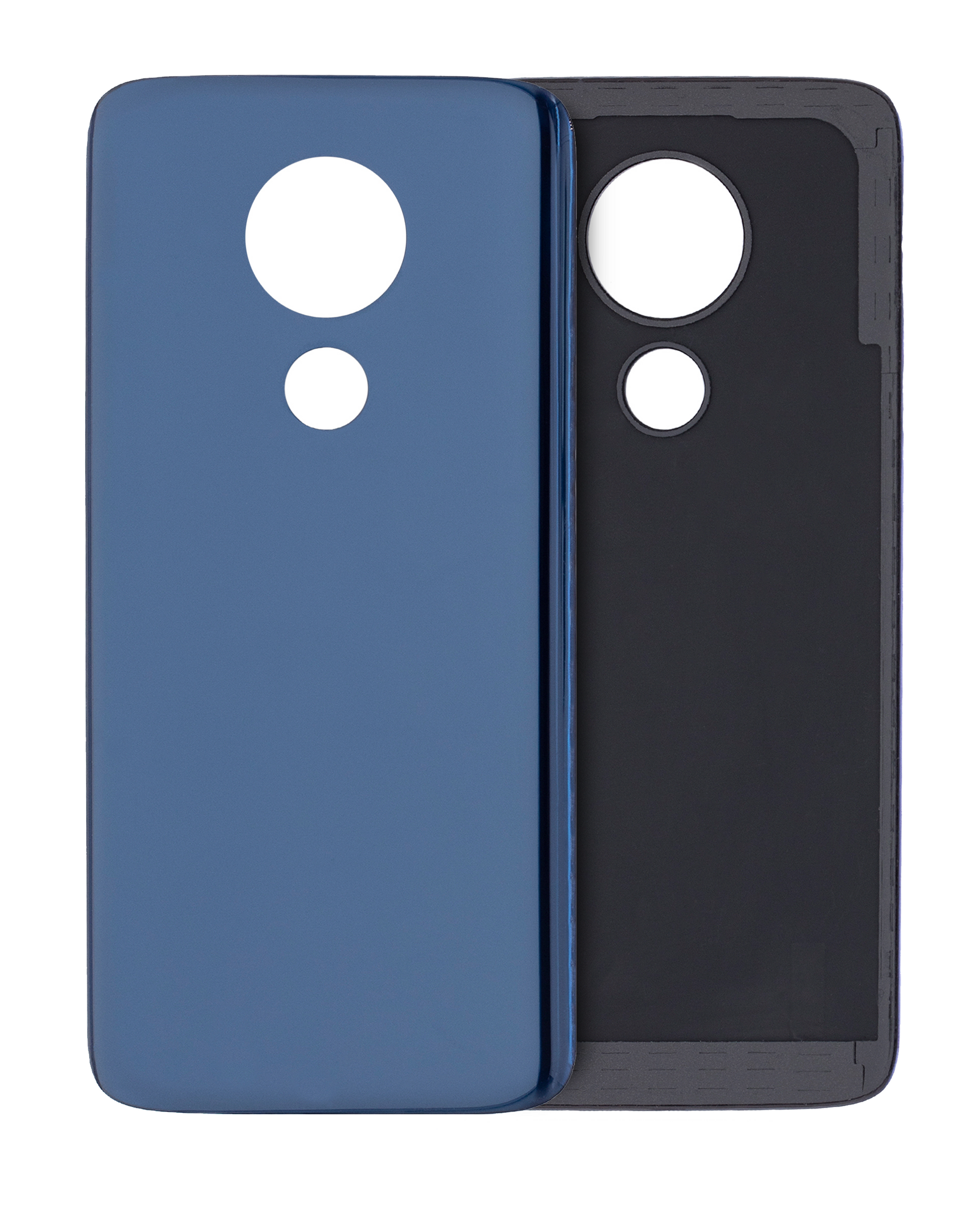 Back cover Glass For Motorola Moto G7 Power (XT1955 / 2019) (Marine Blue) (International Version) | compatible mobile phone replacement part | SKU 107082064700 | product image 1