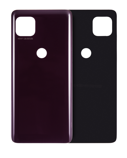 Back cover Glass For Motorola Moto One 5G Ace (XT2113-1/2 / 2021) (Volcanic Gray) replacement part for compatible Motorola phone, SKU 107082085747, product image 1