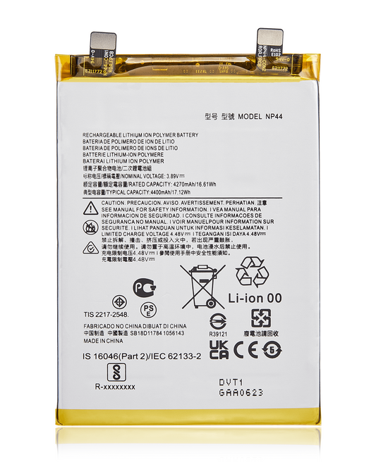 Replacement Battery For Motorola Moto Edge 40 (XT2303-3 / 2023) / Edge 2023 (NP44) | SKU 107082130920 | image 1