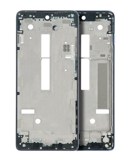 Mid-Frame Housing For Moto G200 5G (XT2175 / 2022) (Phantom Black) replacement part SKU 107082125121 image 1