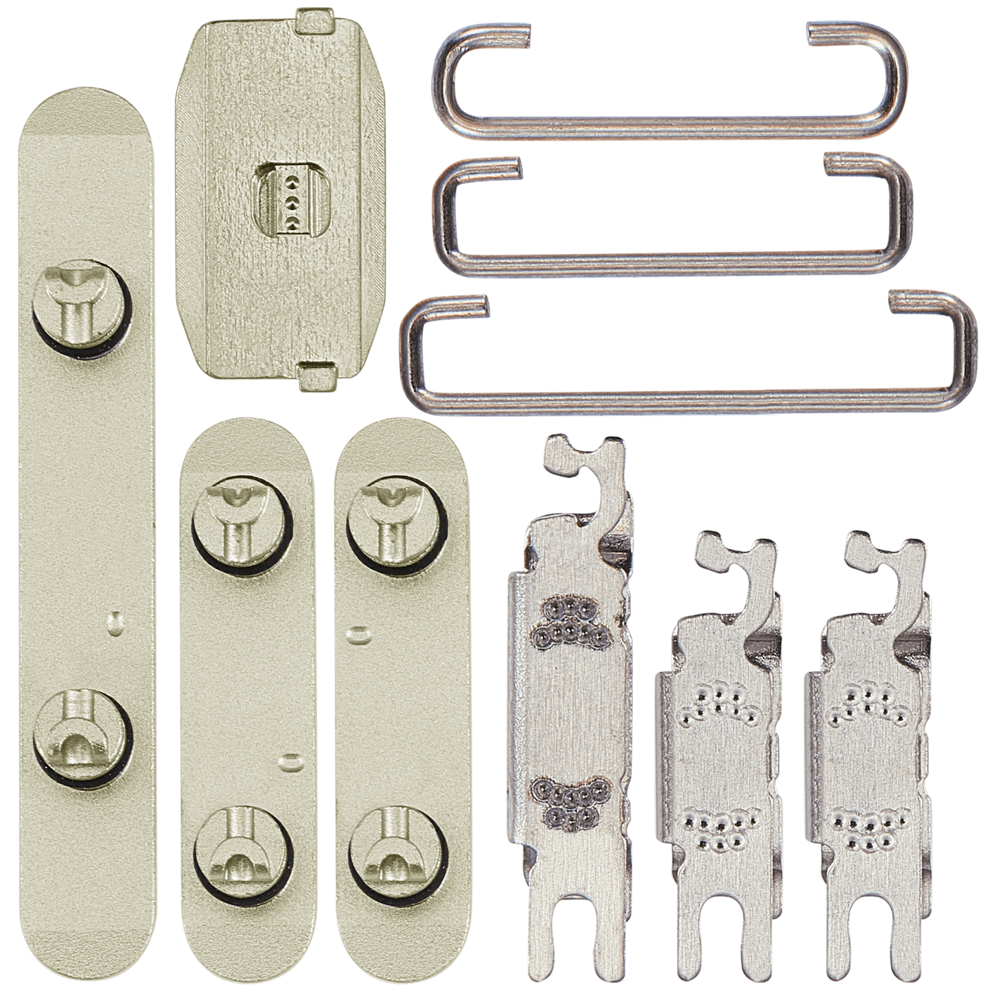 Hard Buttons (Power / Volume / Switch) For iPhone 15 / 15 Plus (Yellow)