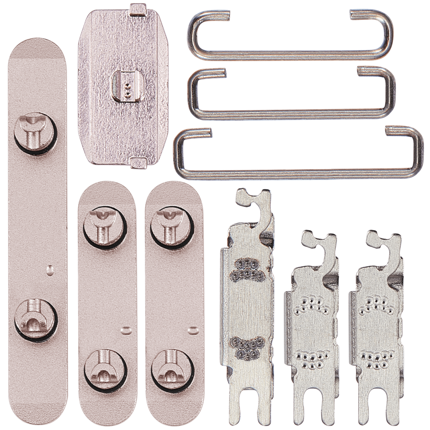 Hard Buttons (Power / Volume / Switch) For iPhone 15 / 15 Plus (Pink)