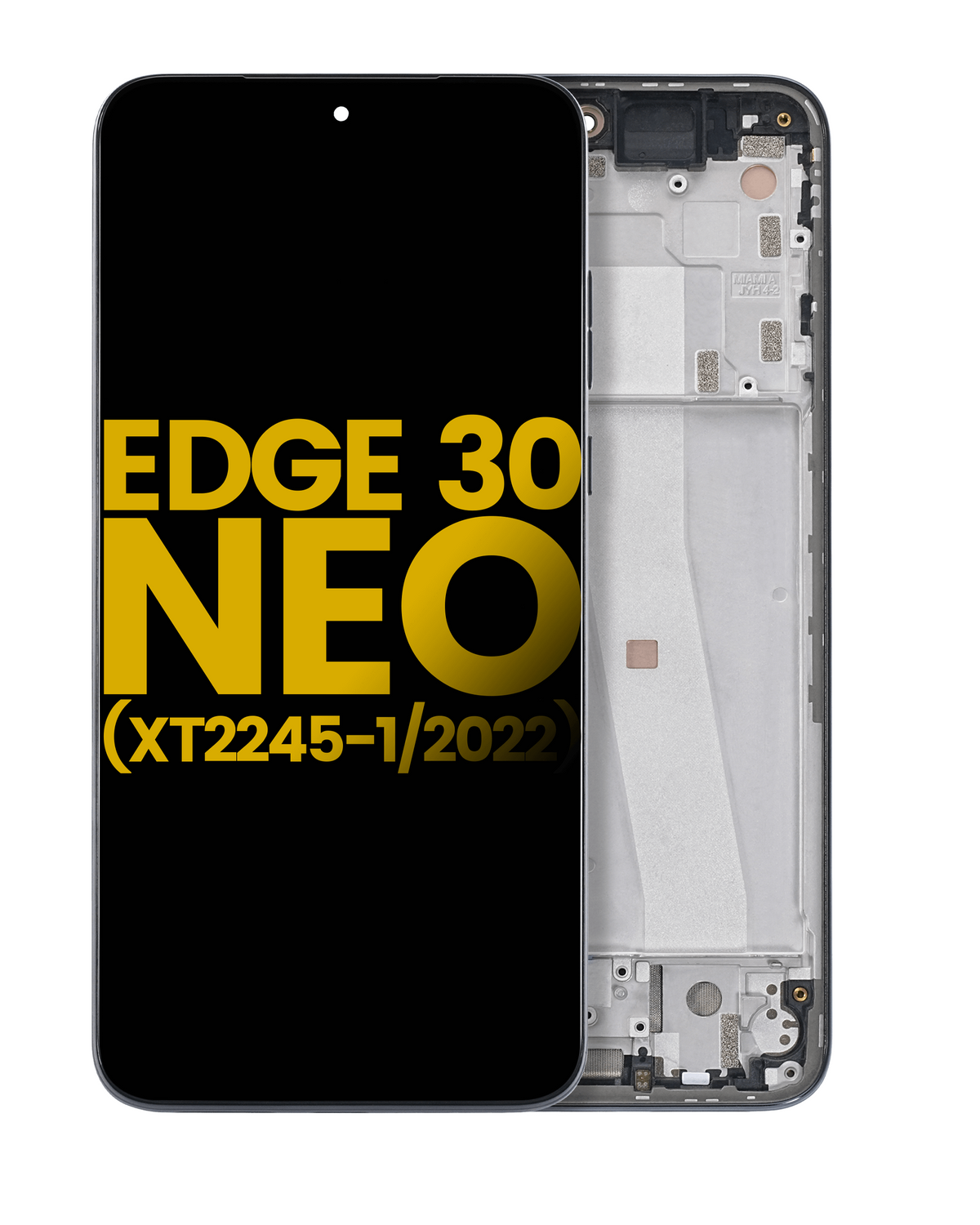 OLED Assembly With Frame For Motorola Edge 30 Neo (XT2245-1 / 2022) (Refurbished) (Black Onyx) | SKU 107082138902 | image 1