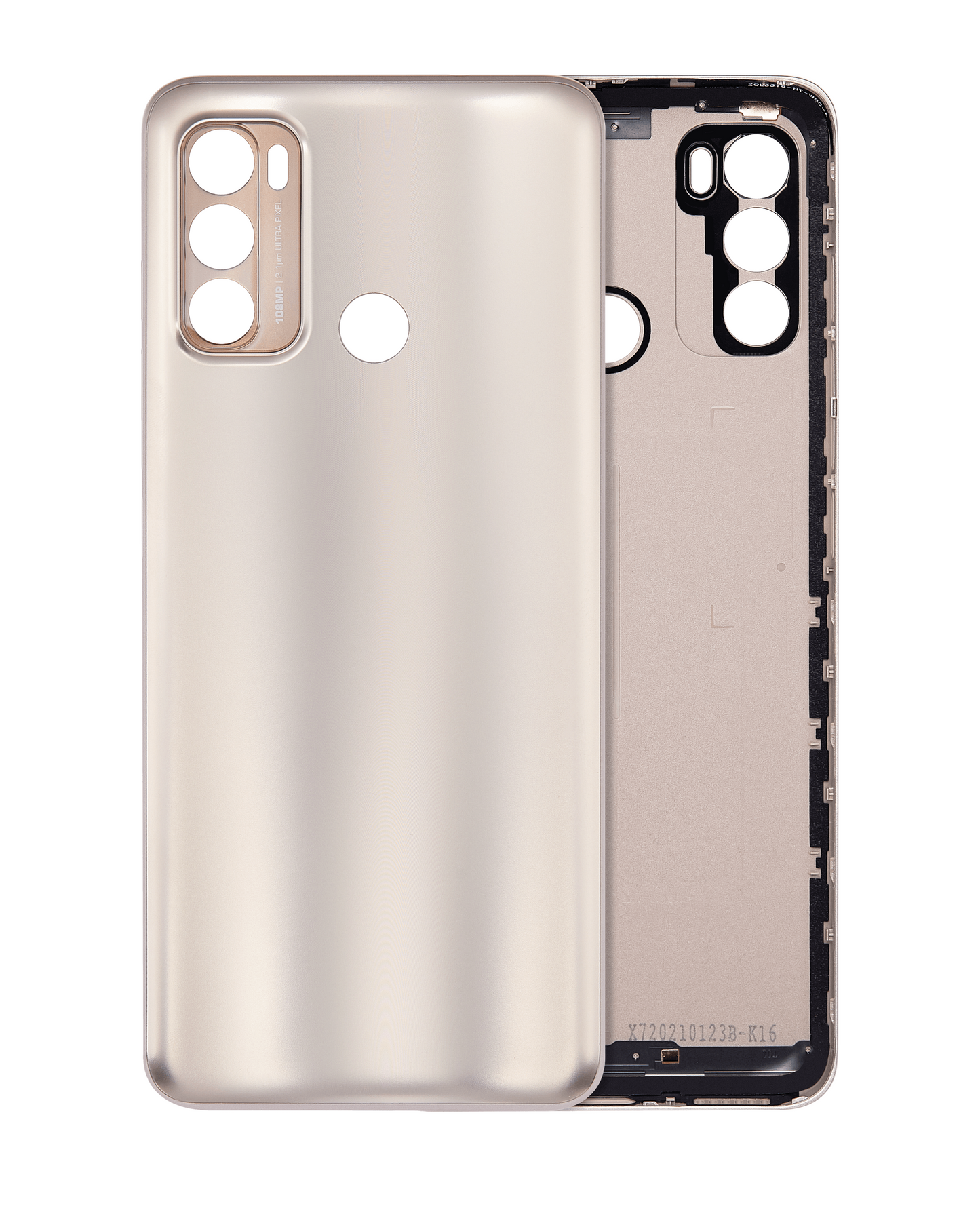 Back cover Glass For Motorola Moto G60 (XT2135 / 2021) (Frosted Champagne) replacement part for compatible Motorola phone, SKU 107082077840, product image 1