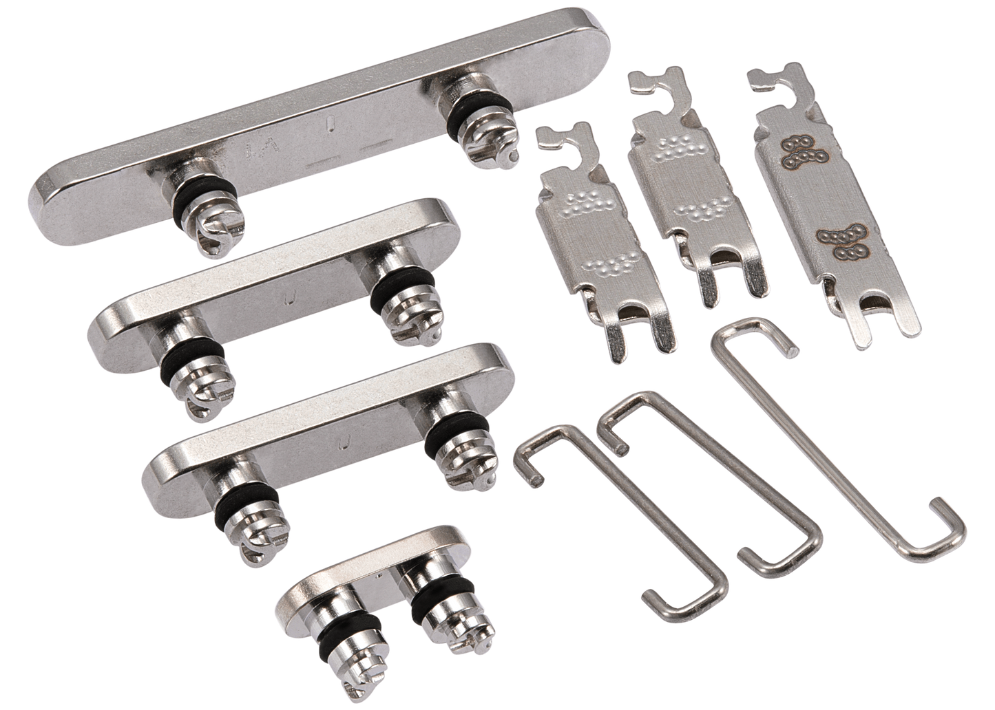 Hard Buttons (Power / Volume / Switch) For iPhone 15 Pro / 15 Pro Max (Natural Titanium)