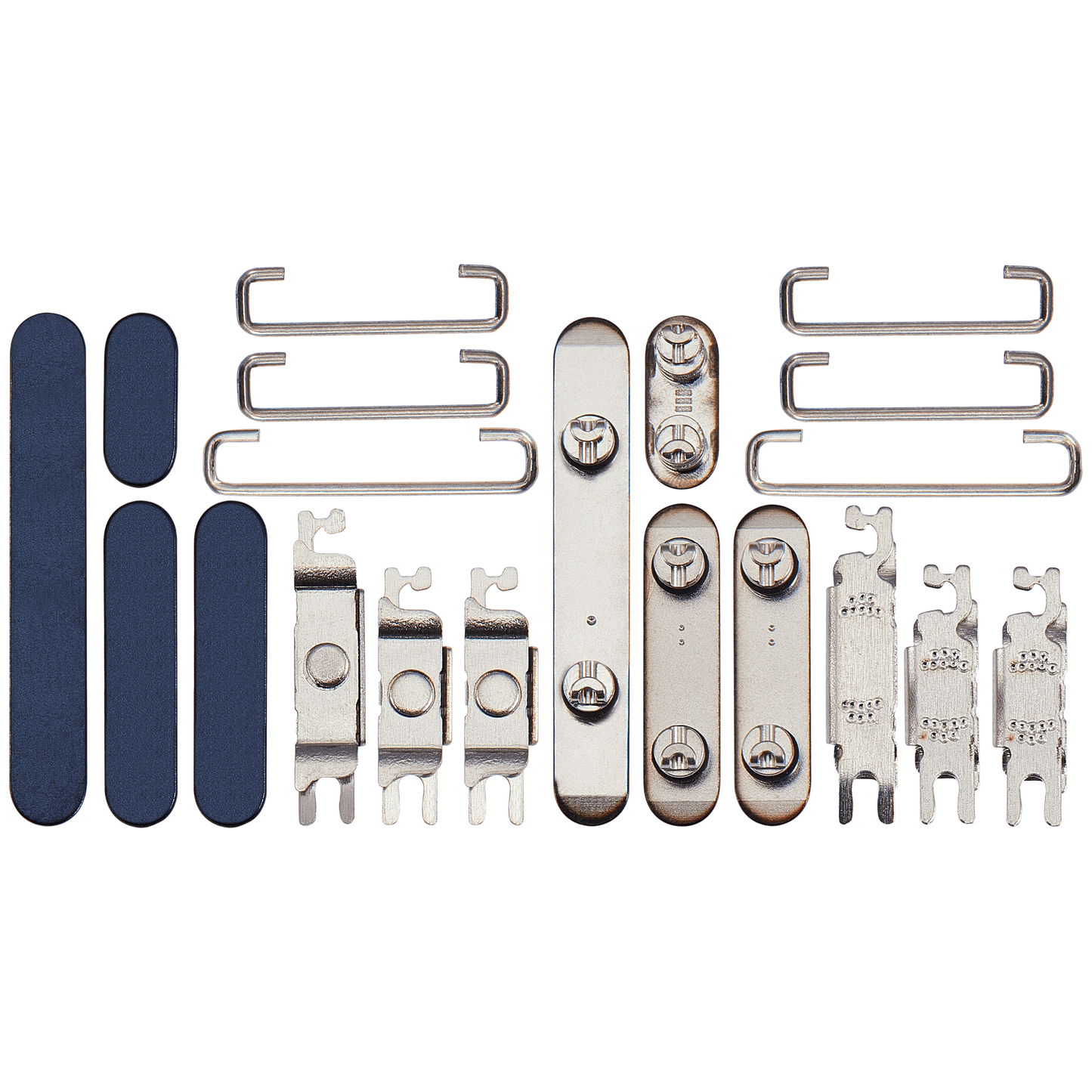 Hard Buttons (Power / Volume / Switch) For iPhone 15 Pro / 15 Pro Max (Blue Titanium)