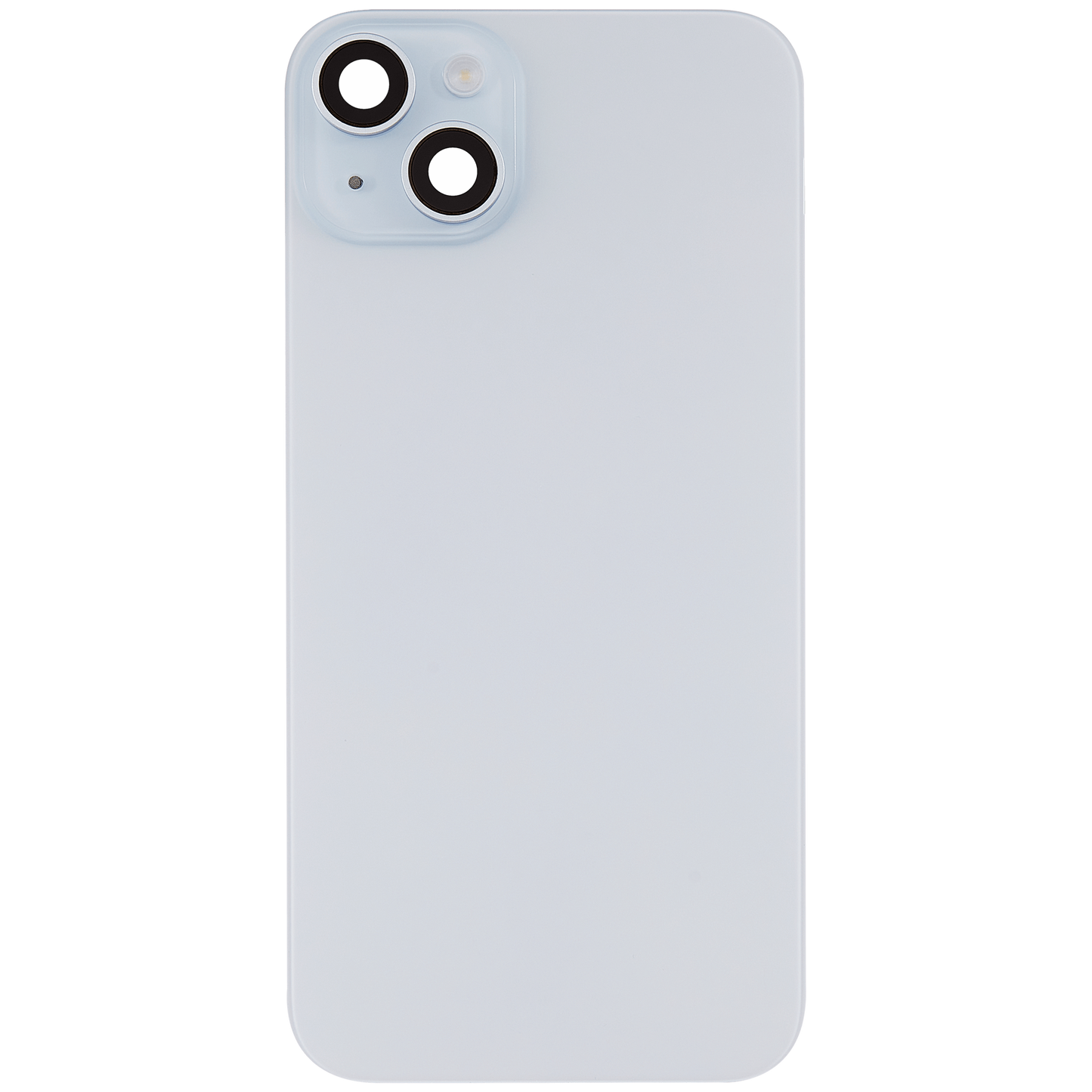 Back Glass w/ MagSafe Magnet & NFC & Flashlight Flex For iPhone 15 Plus (Aftermarket) (Blue) (No Logo)