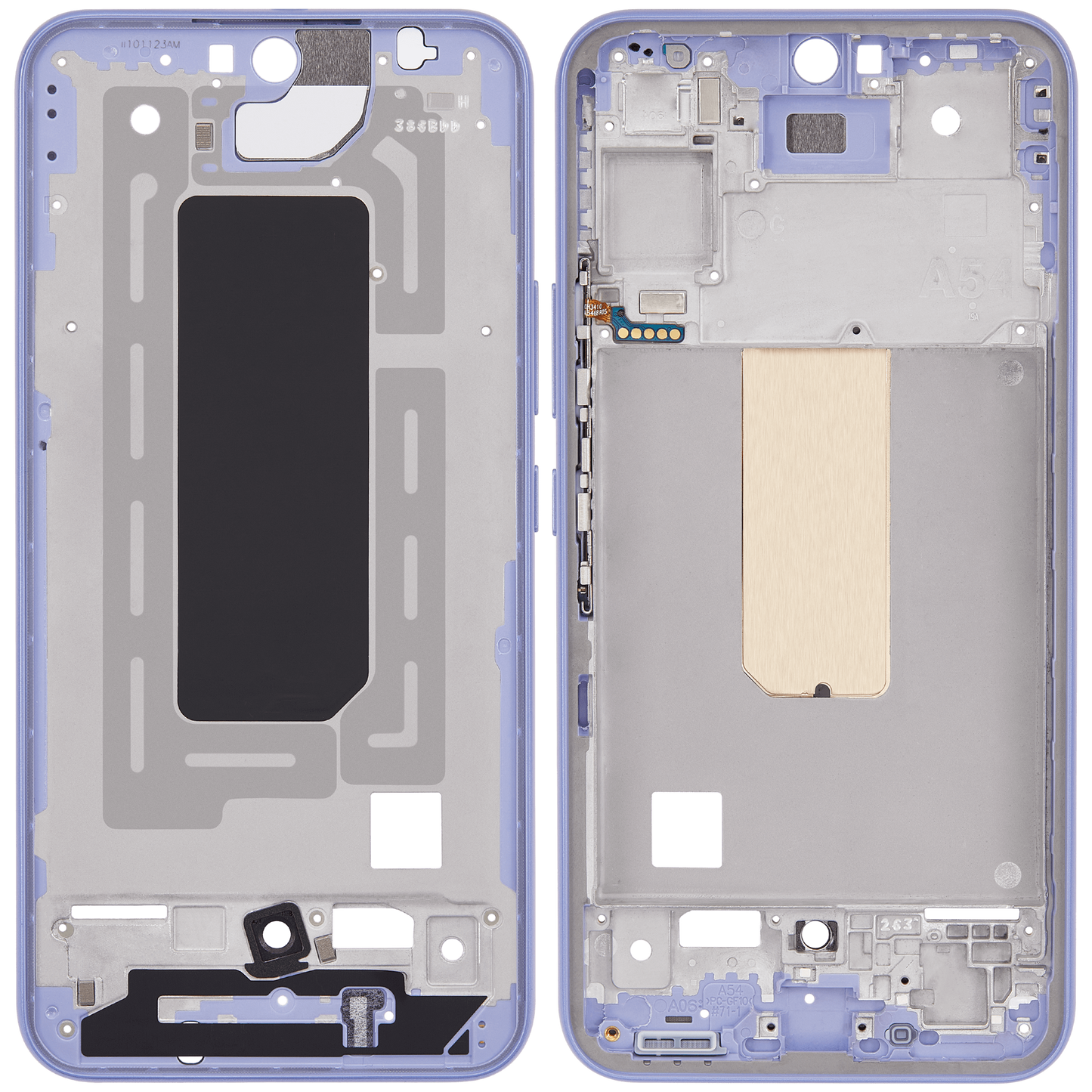 Mid-Frame Housing For Samsung Galaxy A54 5G replacement part - cell phone parts canada