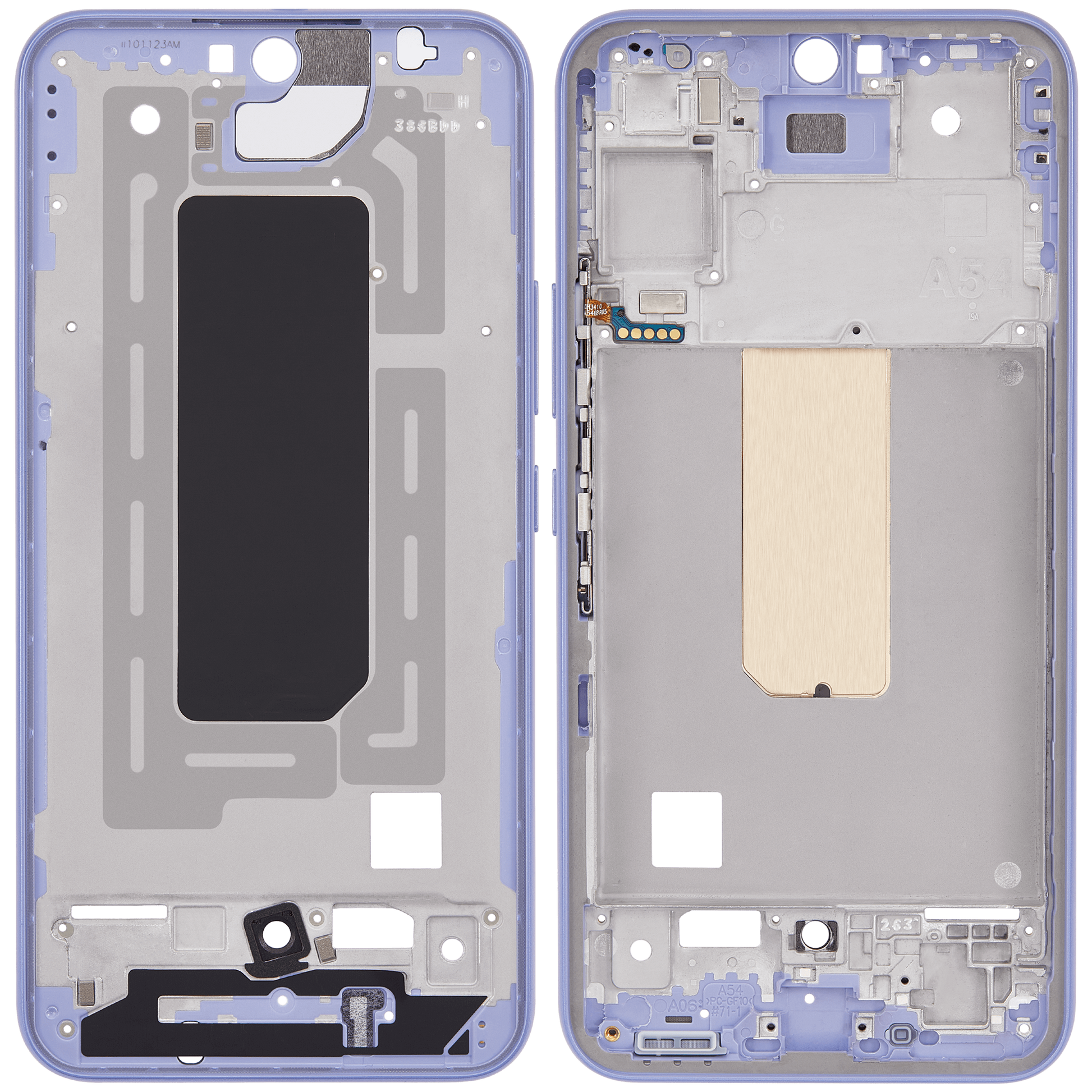 Mid-Frame Housing For Samsung Galaxy A54 5G replacement part - cell phone parts canada