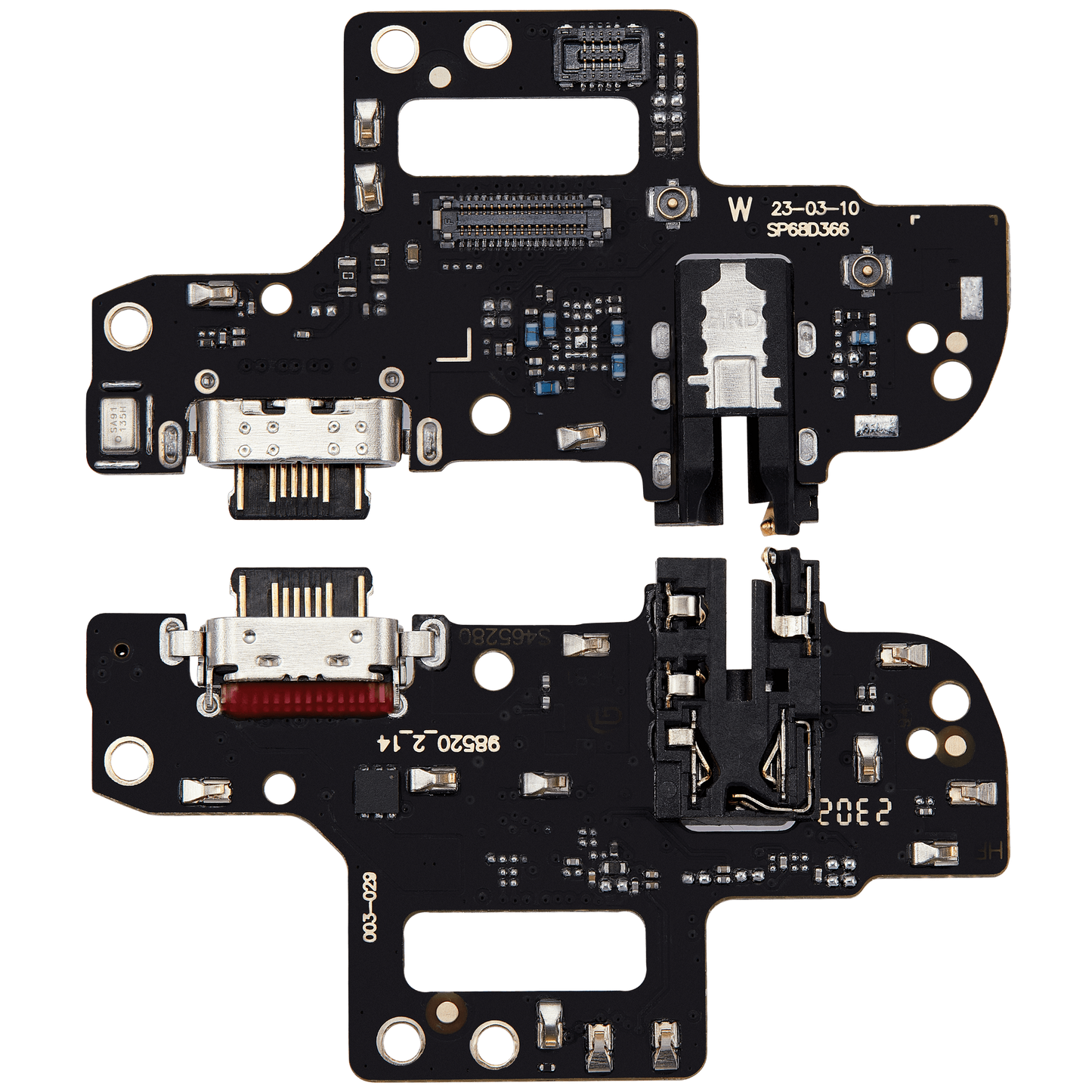 Charging Port Board With Headphone Jack For Motorola Moto G Stylus 4G (XT2317 / 2023) replacement part SKU 107082126731 image 2