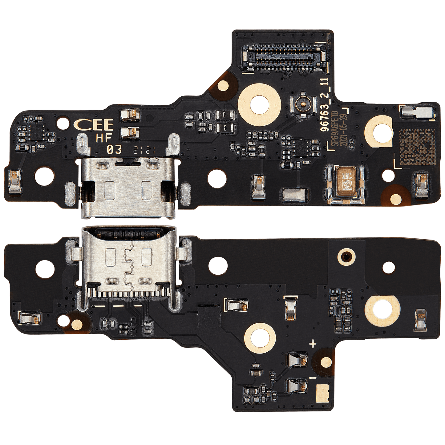 Charging Port Board For Motorola Moto G Play (XT2271 / 2023) replacement part SKU 107082242956 image 2