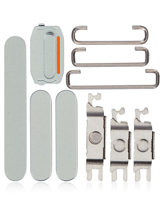 Hard Buttons (Power / Volume / Switch) For iPhone 15 / 15 Plus (Green)