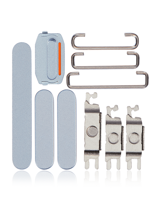 Hard Buttons (Power / Volume / Switch) For iPhone 15 / 15 Plus (Blue)