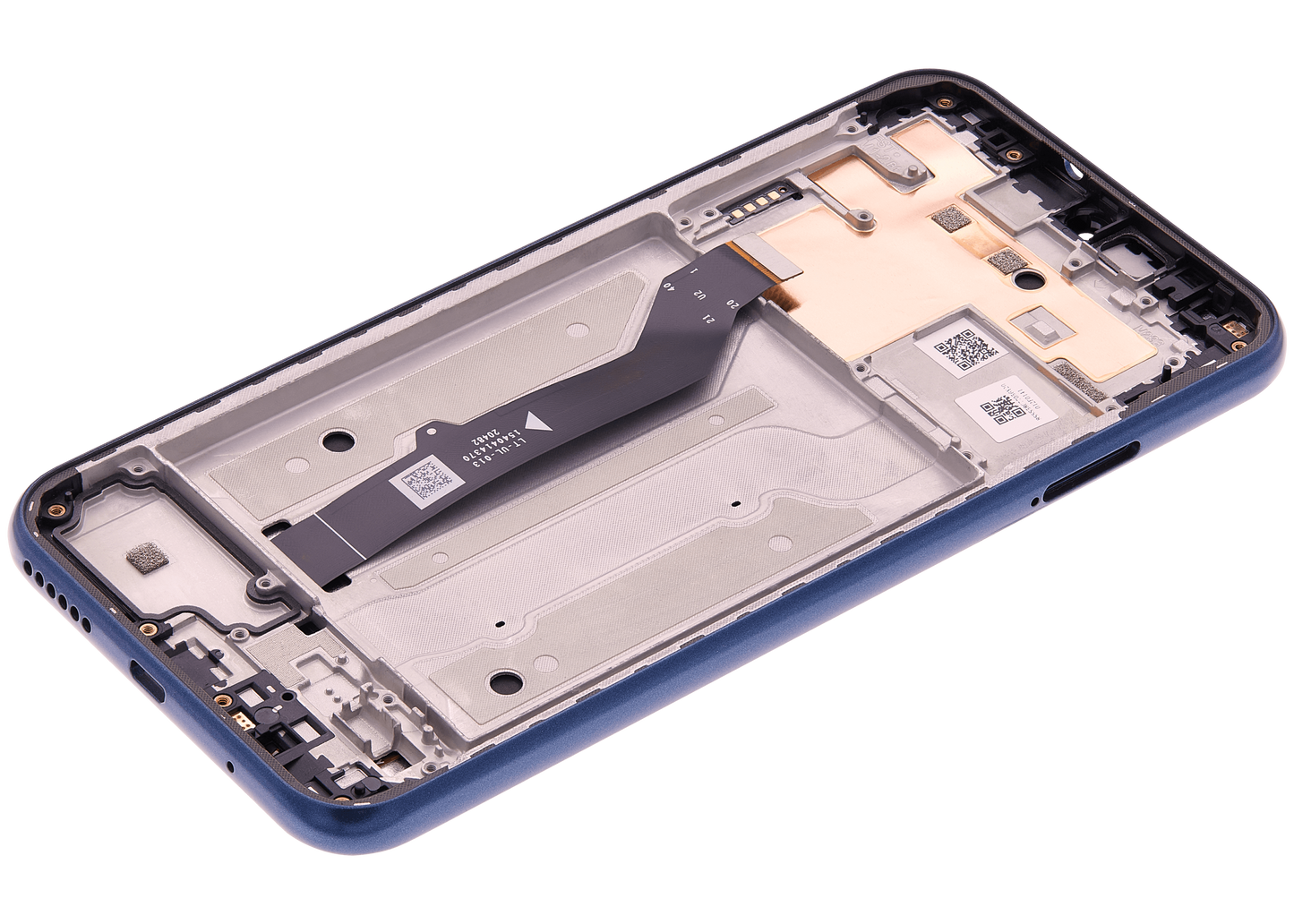 LCD Assembly With Frame For Motorola Moto E (XT2052 / 2020) (Genuine OEM) (Midnight Blue) - image 10