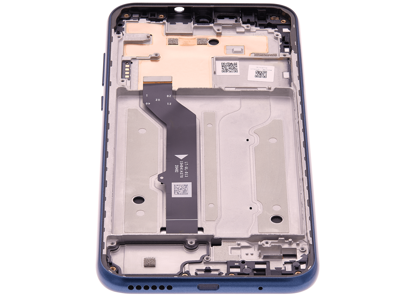 LCD Assembly With Frame For Motorola Moto E (XT2052 / 2020) (Genuine OEM) (Midnight Blue) - image 2