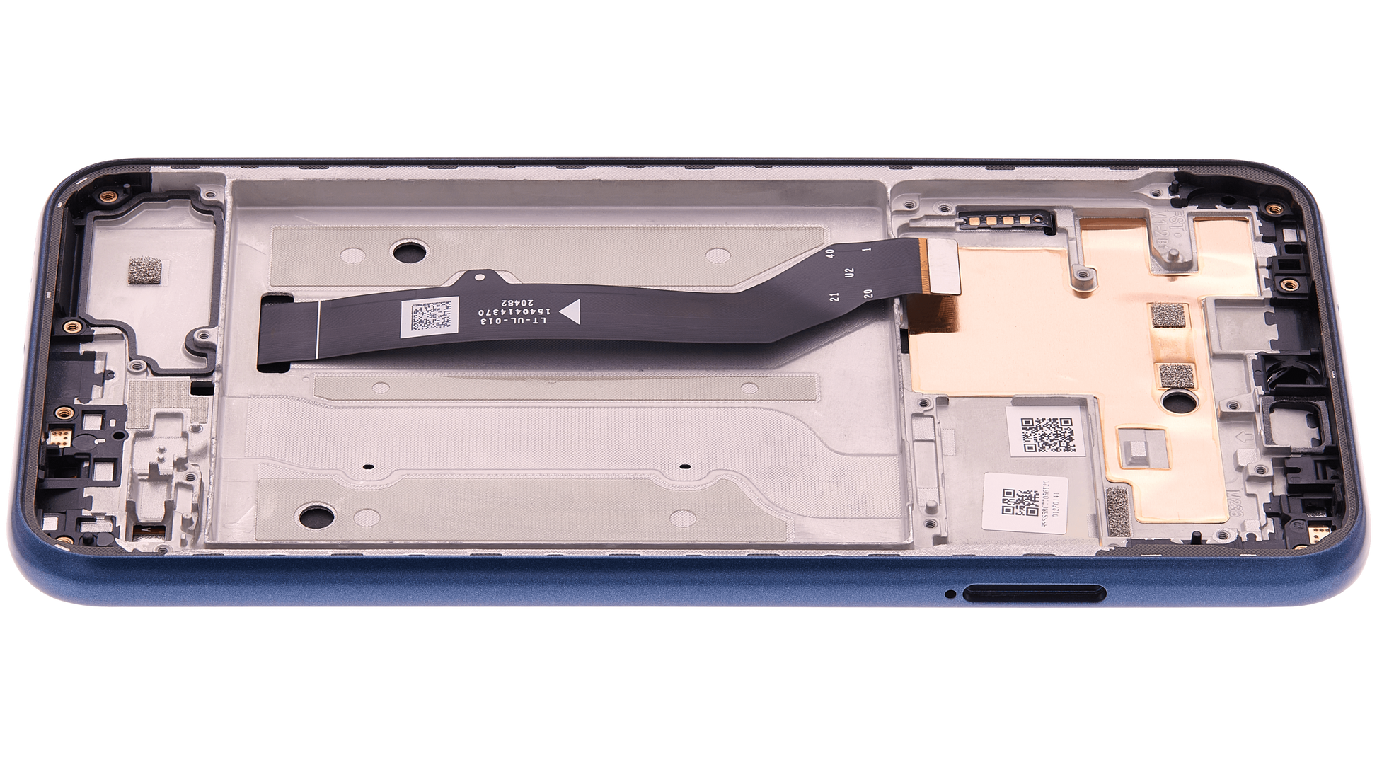LCD Assembly With Frame For Motorola Moto E (XT2052 / 2020) (Genuine OEM) (Midnight Blue) - image 4