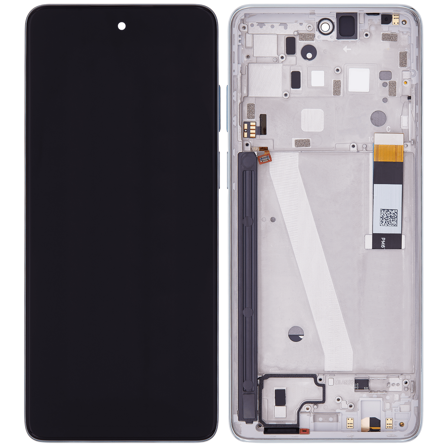 LCD Assembly With Frame For Motorola Moto G Stylus 5G (XT2215 / 2022) (Genuine OEM) (Seafoam Green) replacement part SKU 107012657301 image 7